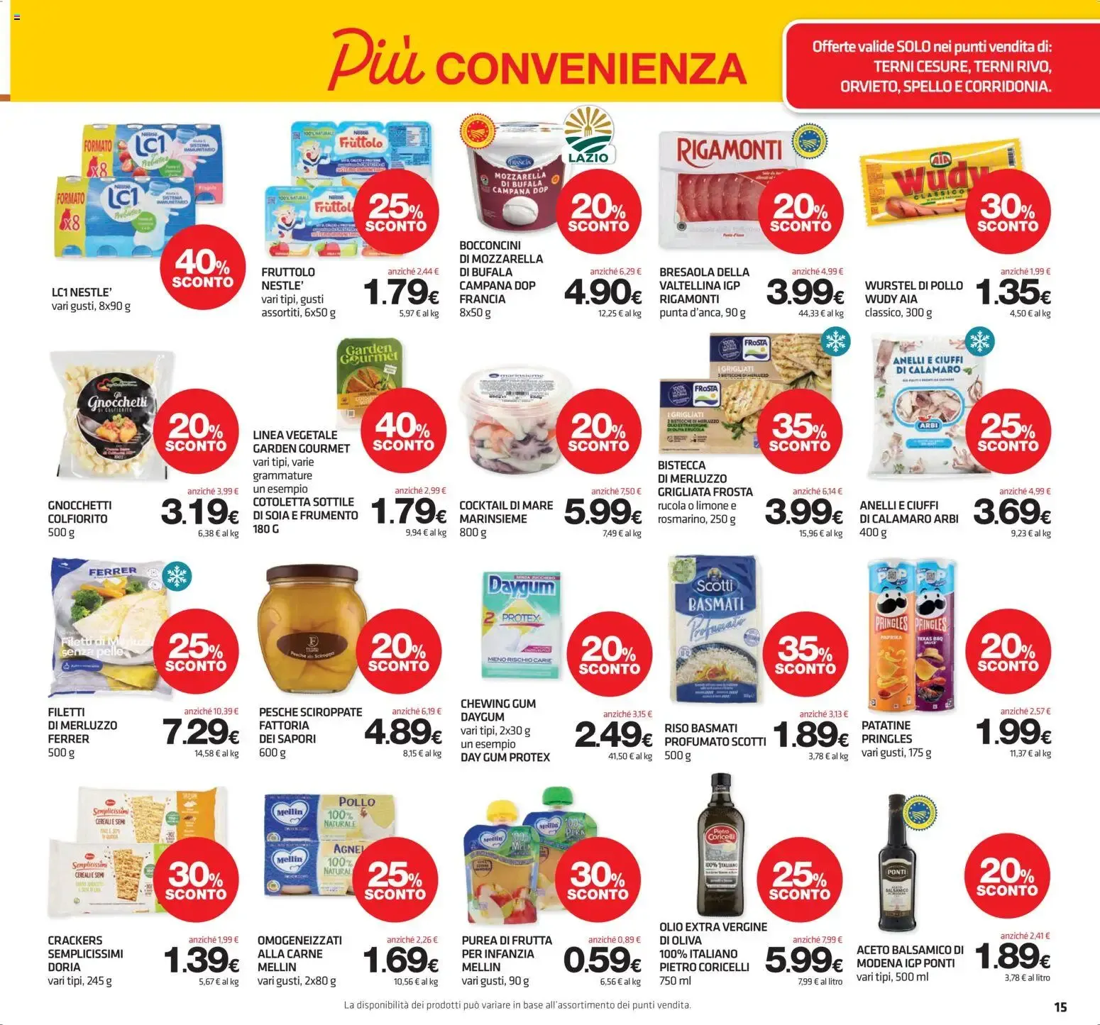 Superconti volantino dal 16/07/2026 - online Offerte da 16 luglio a 29 luglio di 2026 - Pagina del volantino 15