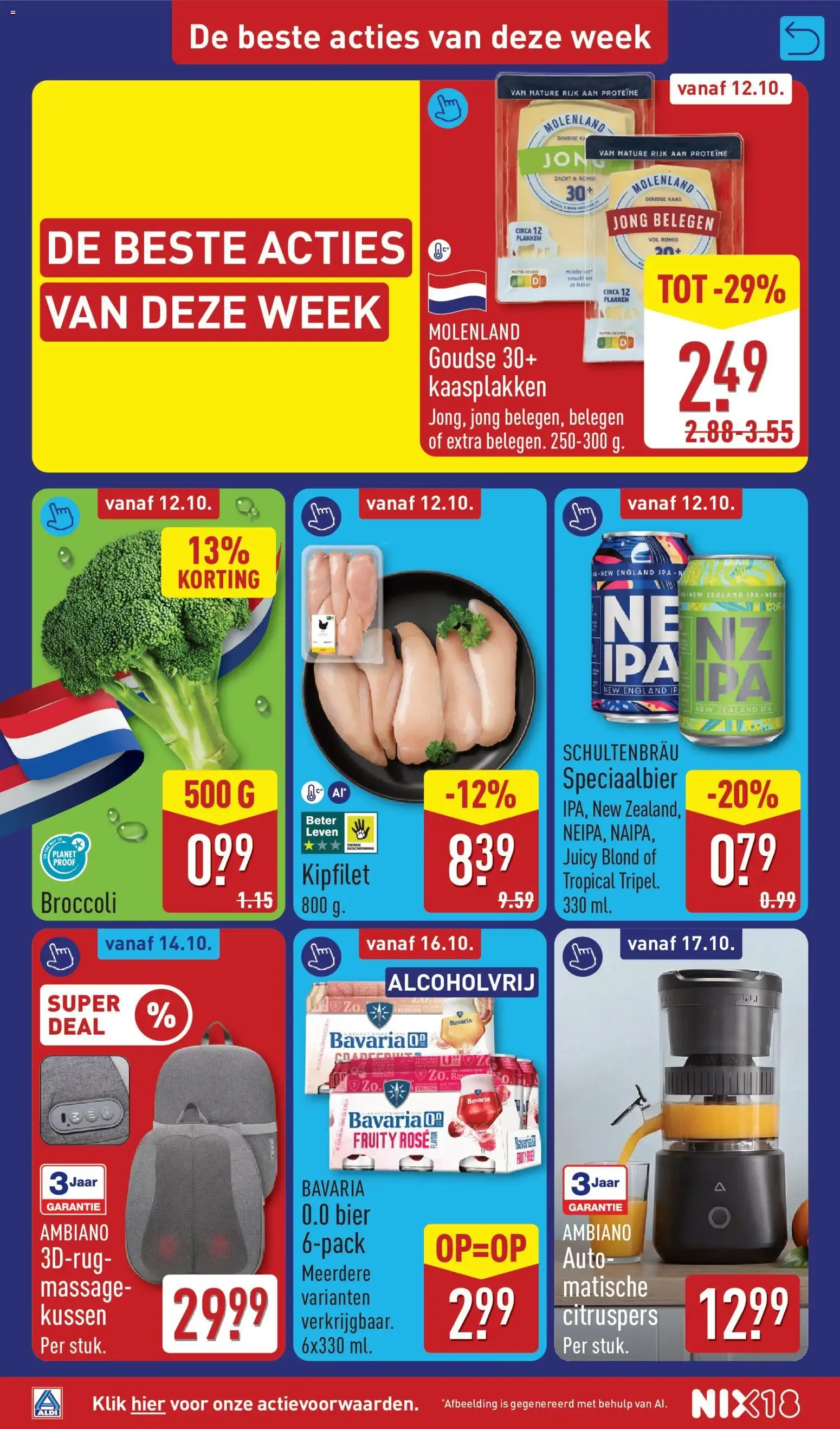 Aldi folder vanaf 12-10-2026 (volgende, deze week) van 12 oktober tot 18 oktober 2026 - Folder pagina 2