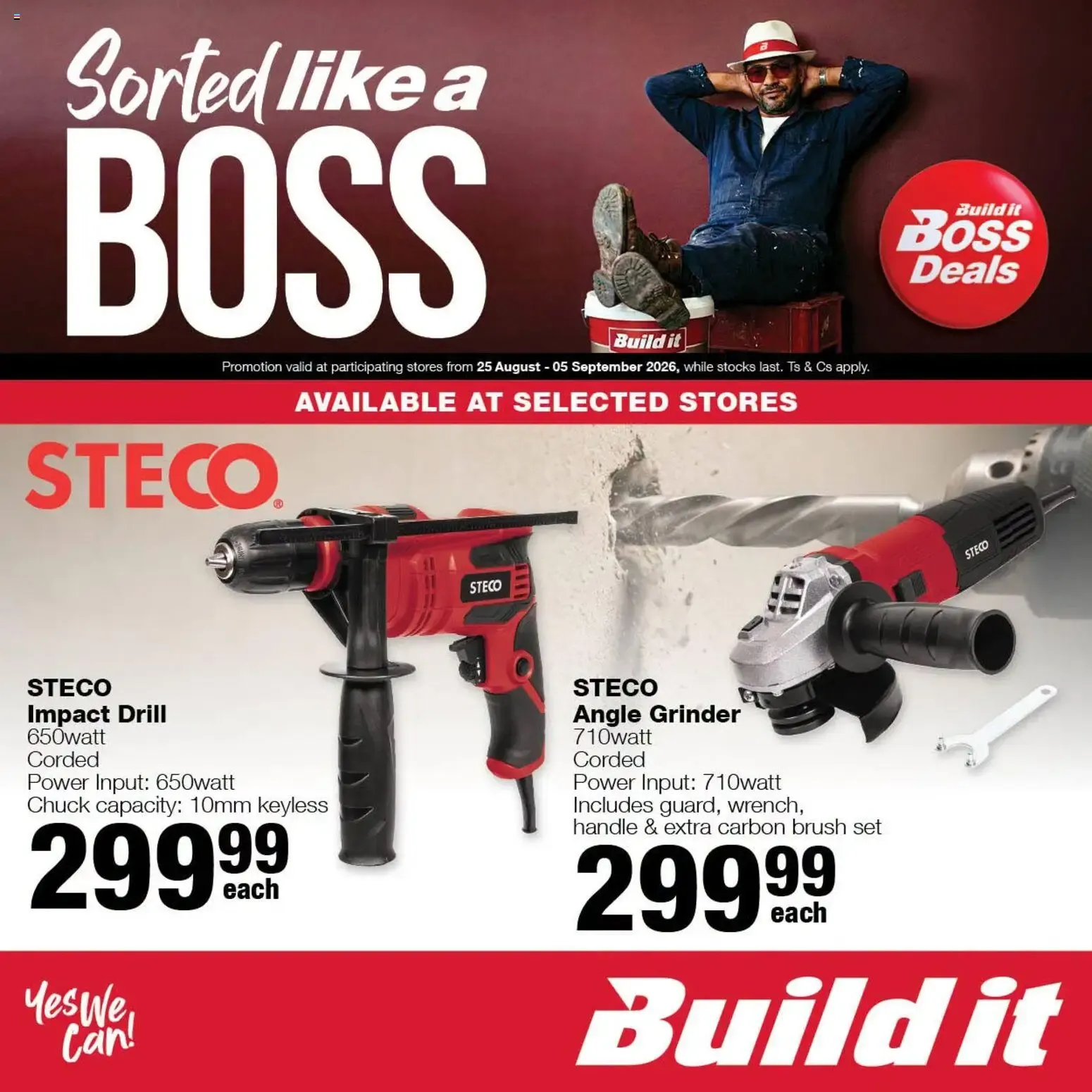 Build It - Sorted like a BOSS from 25 August to 5 September 2026 - Catalogue Page 6