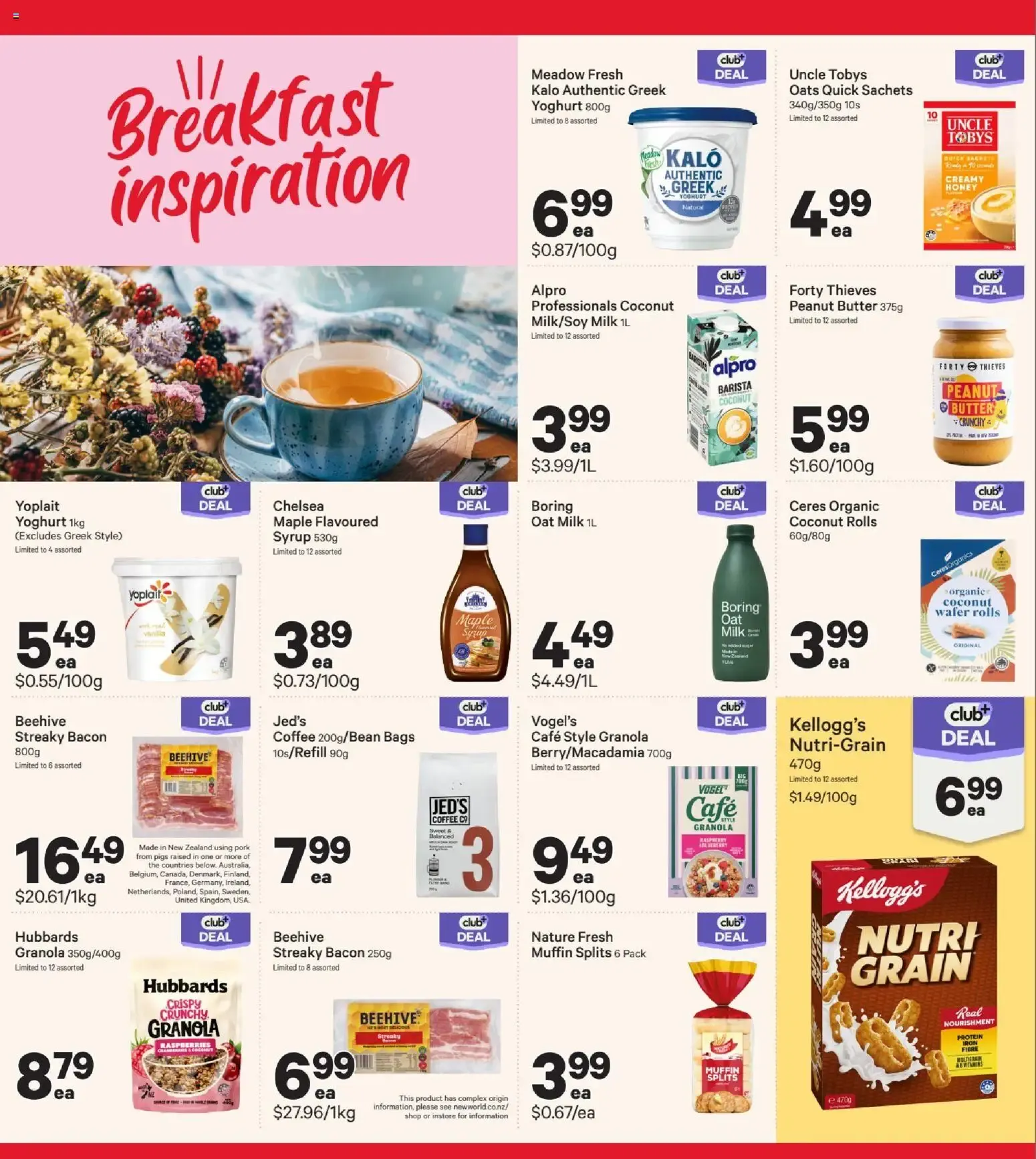 New World new specials valid 5 Oct 2026 - 11 Oct 2026 from 5 October to 11 October 2026 - Catalogue Page 10