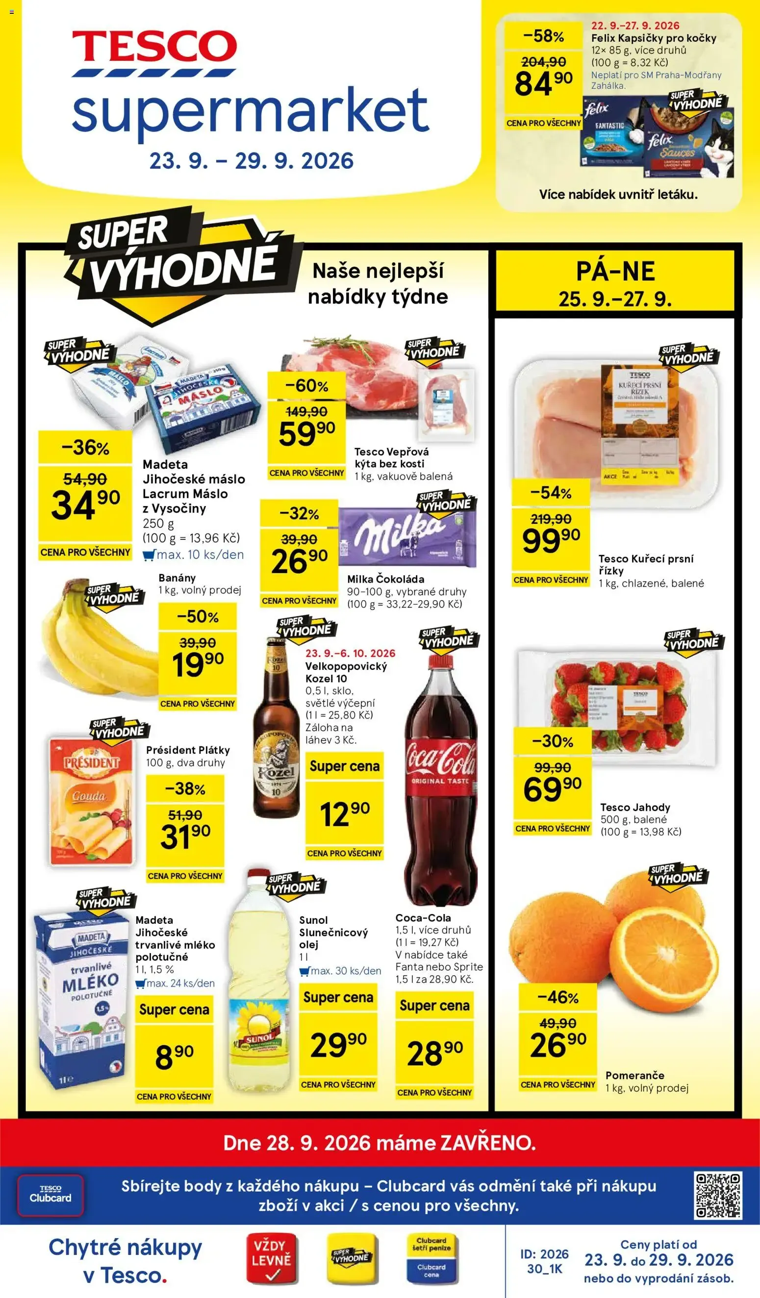 Tesco leták na tento + příští týden 23.09.2026 - 23. září 29. září 2026 - Page 1
