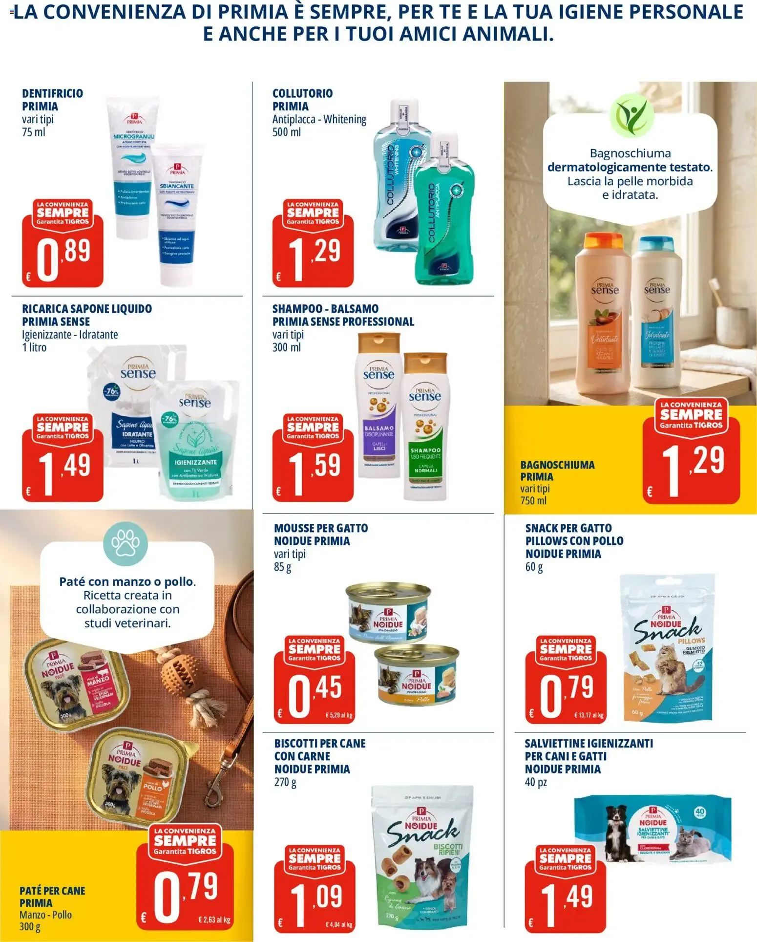 Tigros - La Convenienza Sempre. Prodotti a Marchio Convenienti. da 2 settembre a 15 settembre di 2026 - Pagina del volantino 7