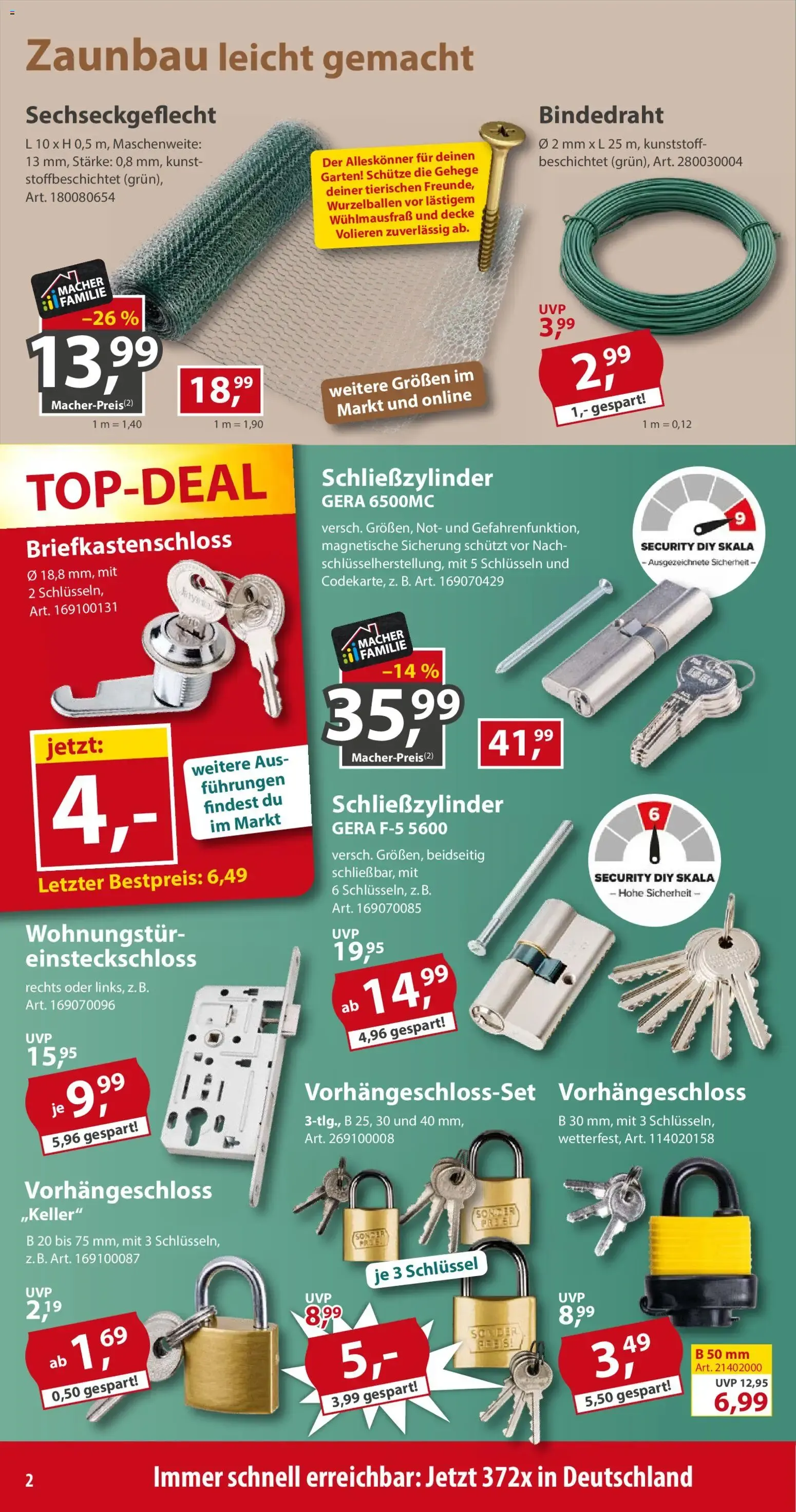 Sonderpreis Baumarkt Prospekt von 26. September bis 2. Oktober 2026 - Prospekt seite 2