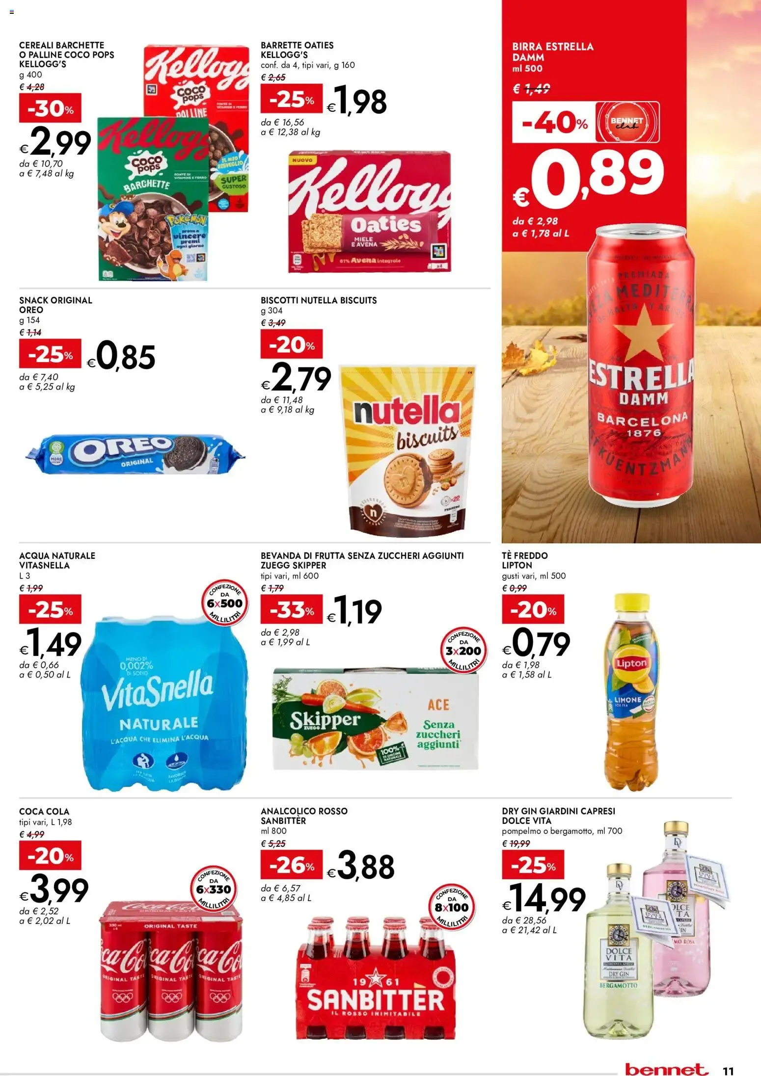 Nuovo bennet volantino L'autunno In Tavola dal 01/10/2026 > offerte anteprima 🛍️ da 1 ottobre a 14 ottobre di 2026 - Pagina del volantino 11