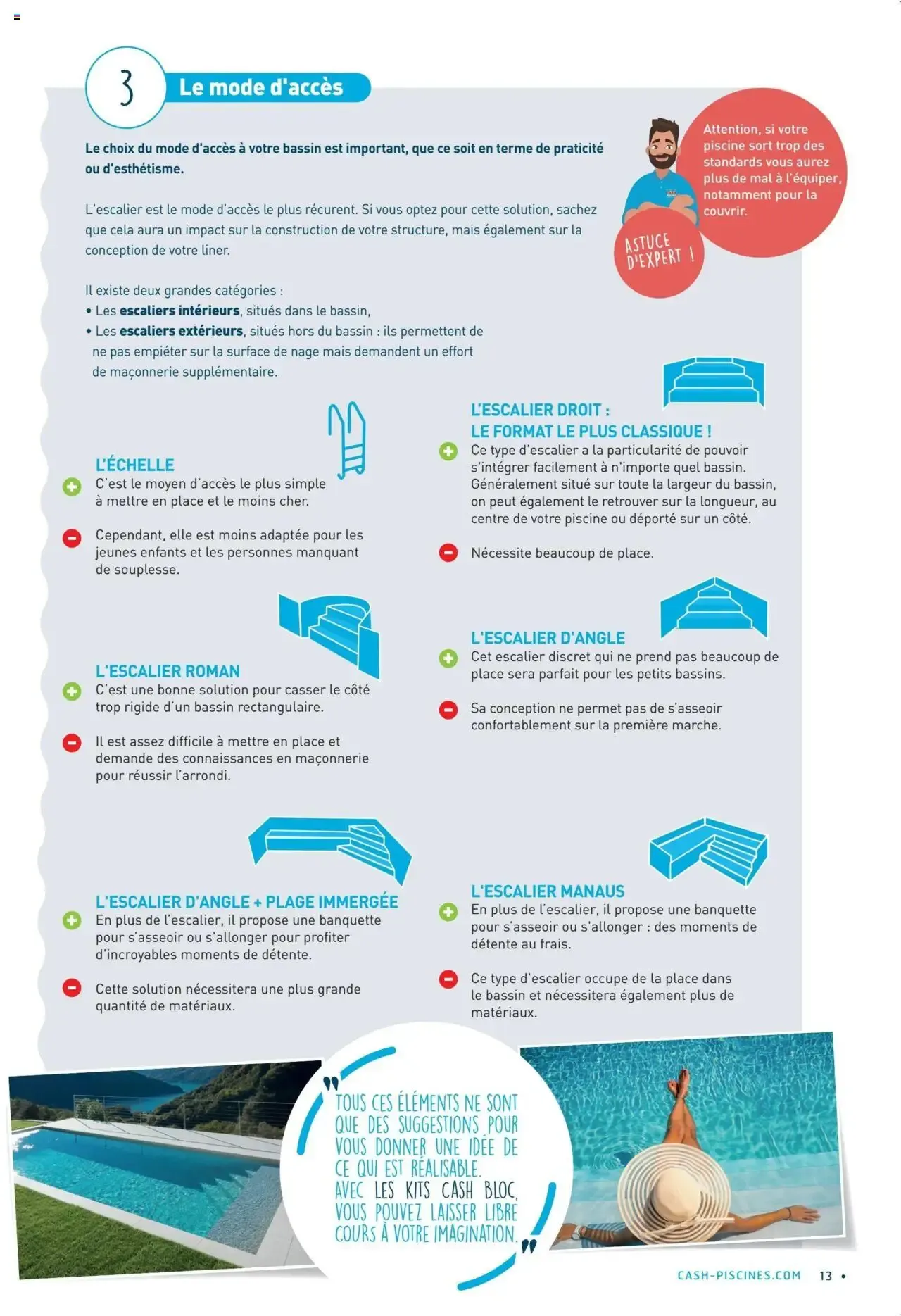 Le Guide Piscines Enterrées du 1 mars au 30 septembre 2026 - Catalogue page 13