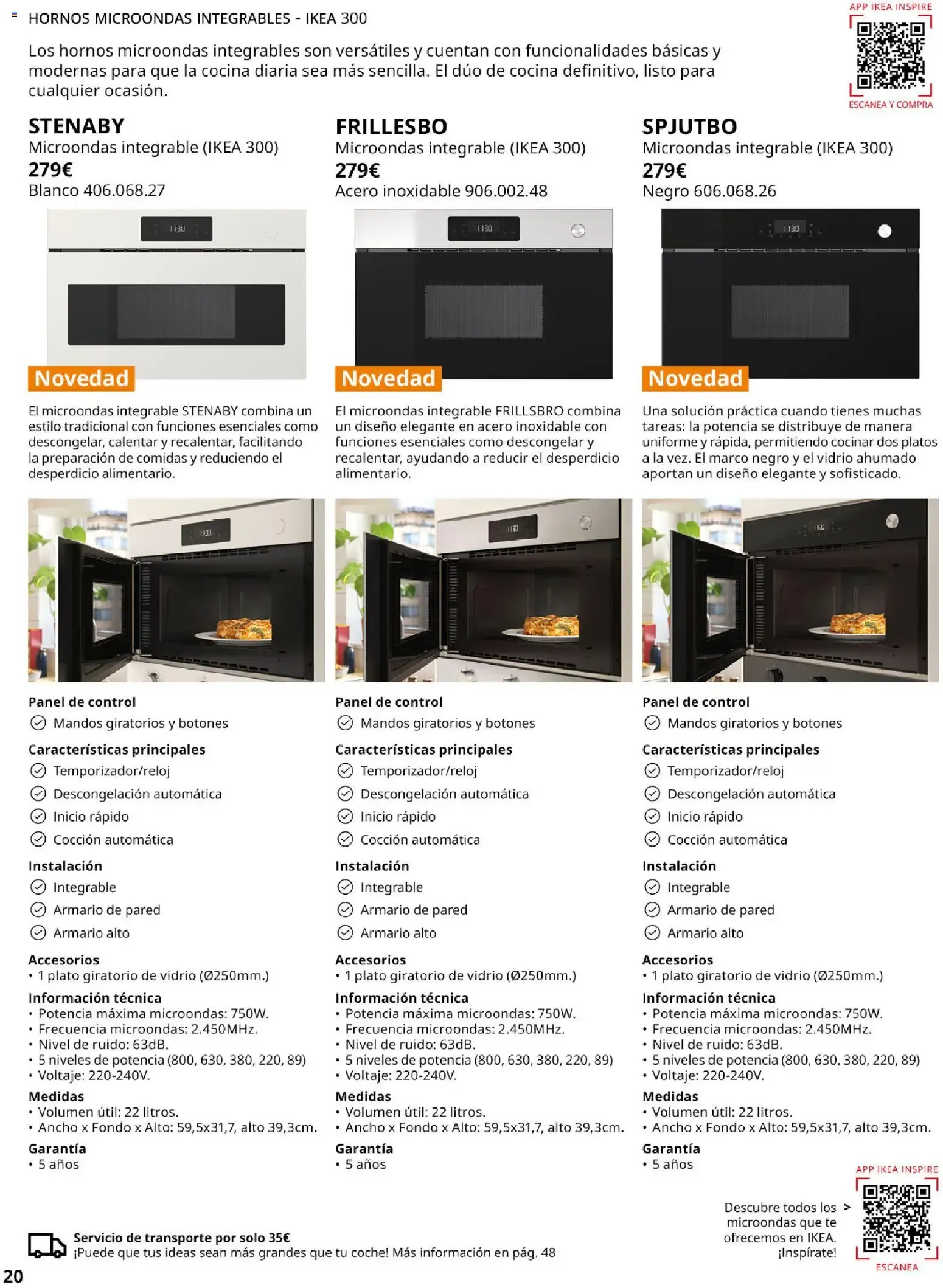 Catálogo de Guía de Compra Electrodomésticos IKEA 7 de mayo al 31 de agosto 2026 - Página 20