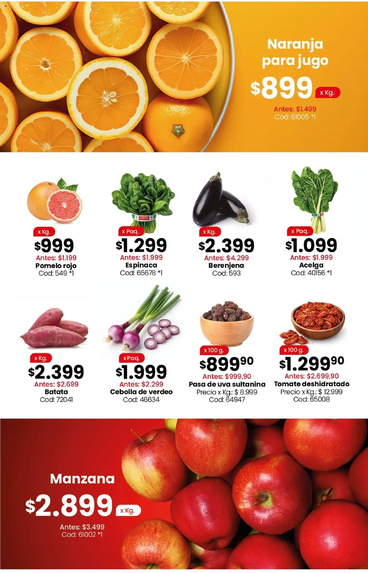 Ofertas de Ofertas Semanales: Carnes, verduras, pescadería, frescos y elaborados 21 de septiembre al 27 de septiembre 2026 - Página 3 del catálogo