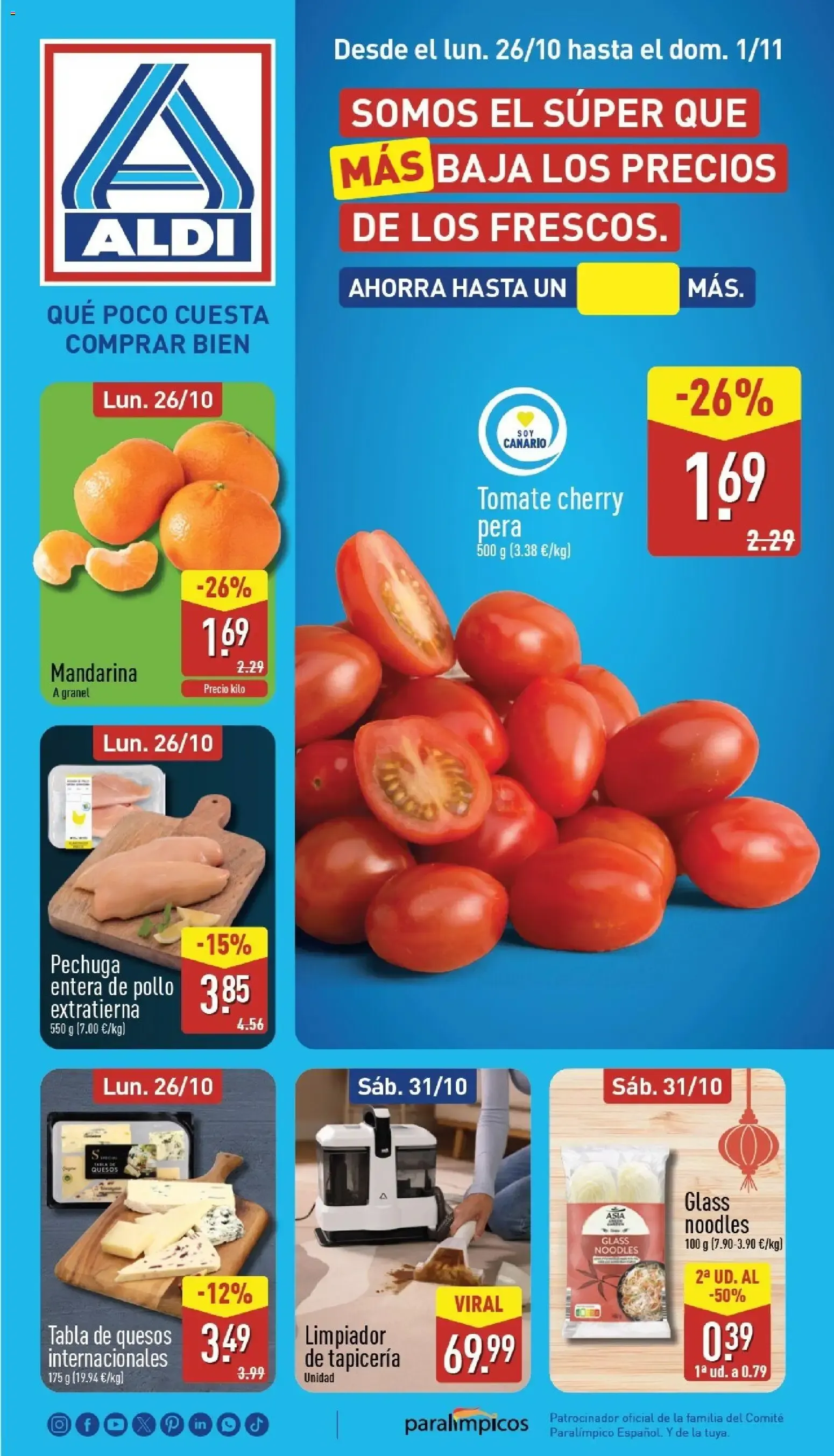 Aldi folleto Canarias del 26/10/2026 | Catálogo
