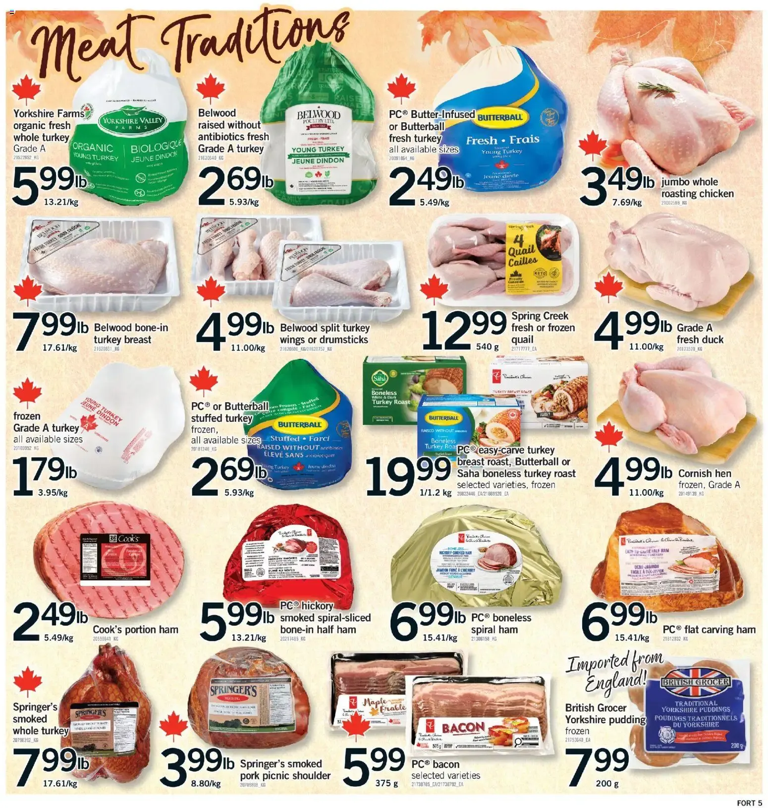 Fortinos weekly flyer / circulaire from Oct 8, 2026 > weekly specials & deals from October 9 to October 11 2026 - flyer page 6