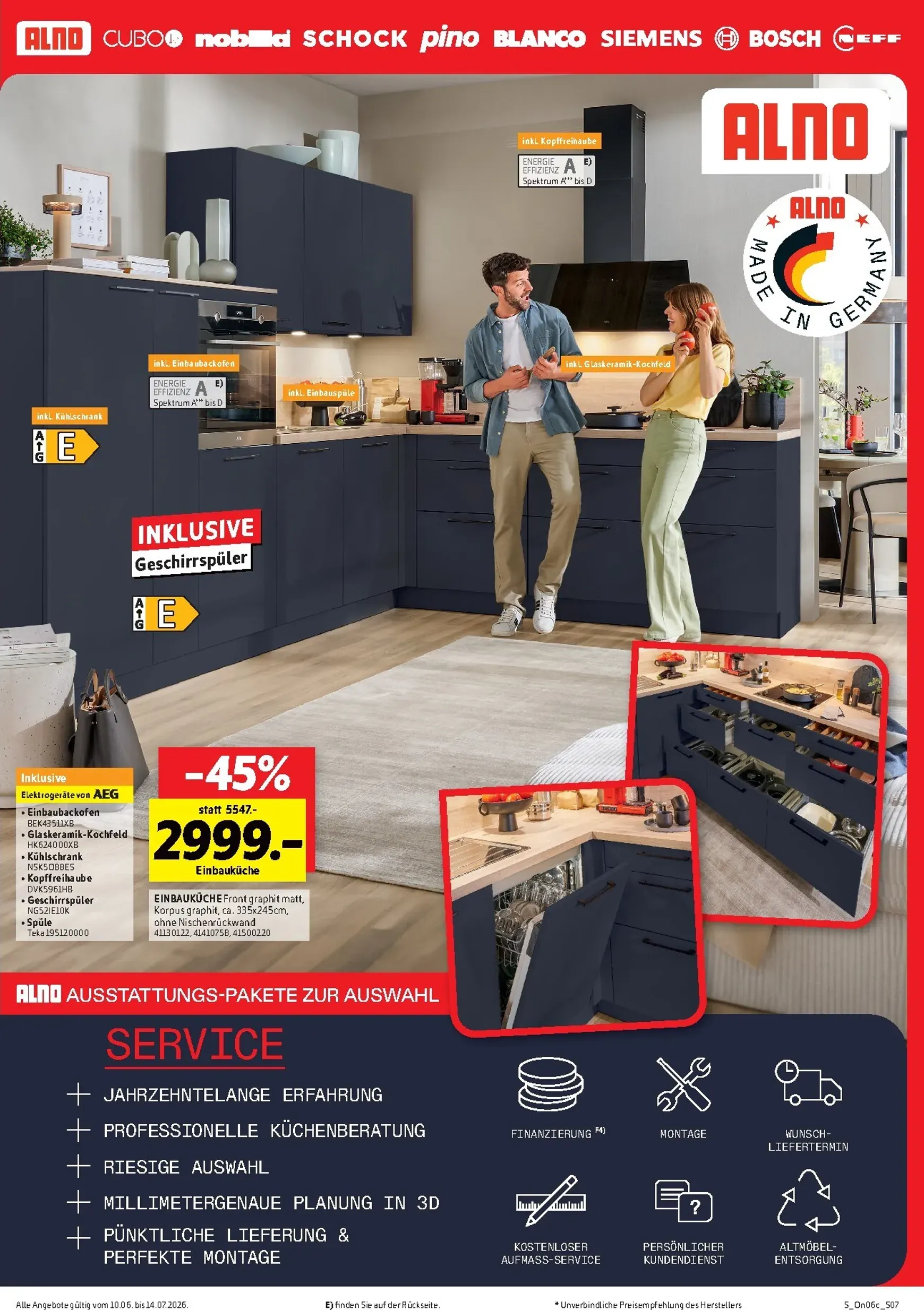 Sconto Möbel Sofort Küchen-Spezial von 10. Juni bis 14. Juli 2026 - Prospekt seite 7
