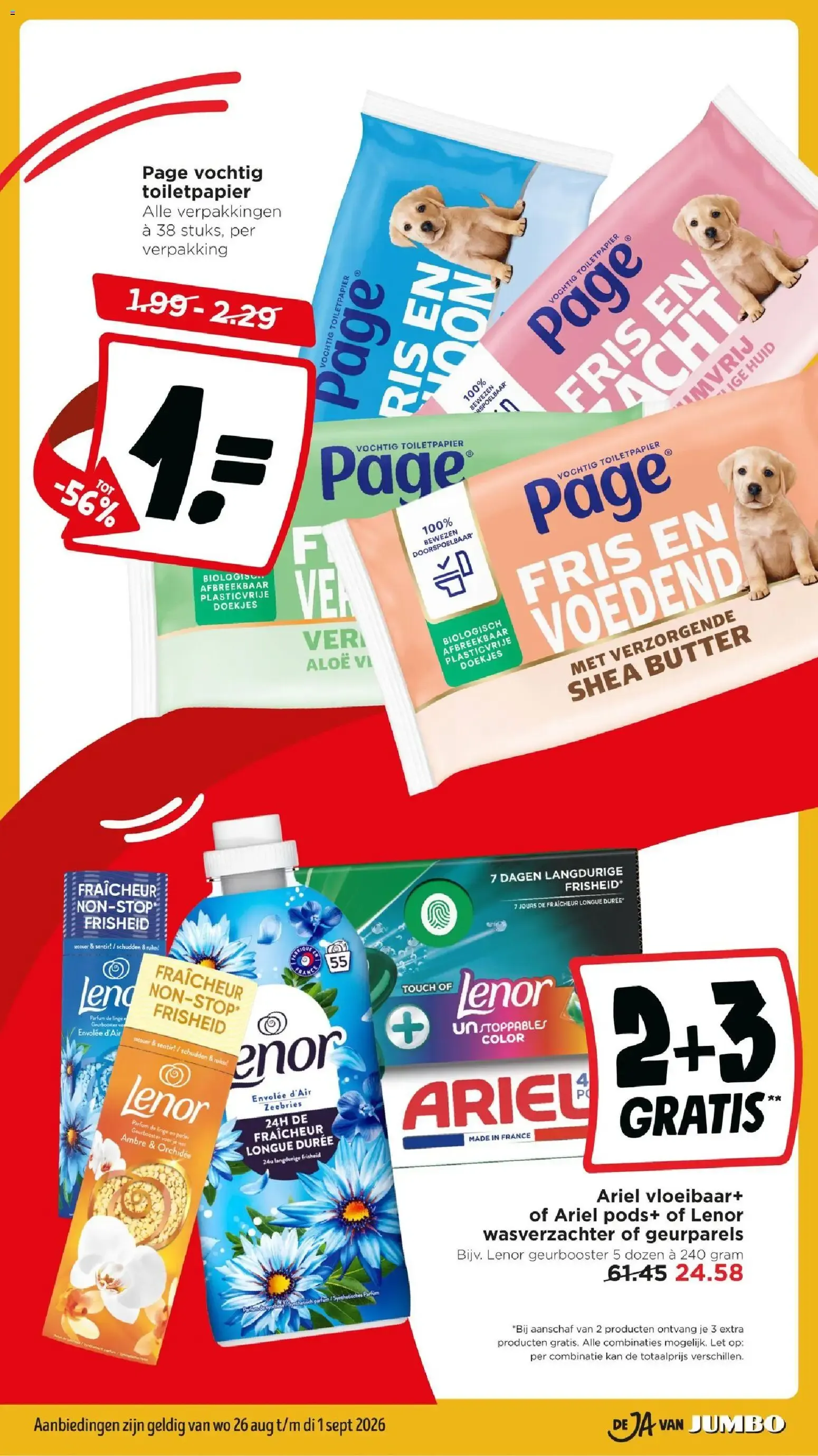 Jumbo: Prijzenstorm - Aanbiedingen die zo de winkel uitvliegen van 26 augustus tot 1 september 2026 - Folder pagina 24