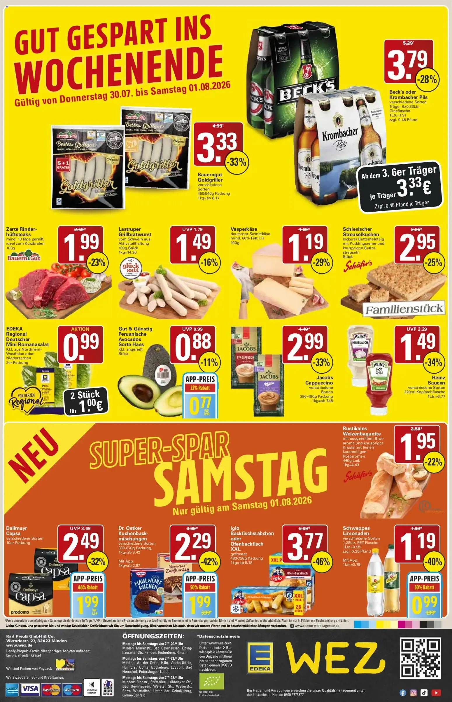 Die WEZette von 27. Juli bis 1. August 2026 - Prospekt seite 16