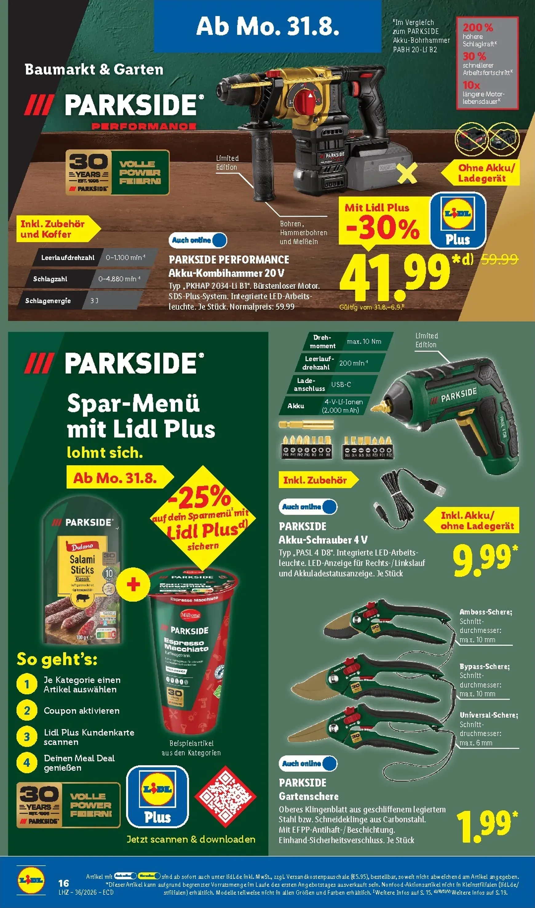 Lidl - Nonfood Prospekt nächste Woche – von Montag 31.08.2026 bis Samstag 05.09.2026 von 31. August bis 5. September 2026 - Prospekt seite 8