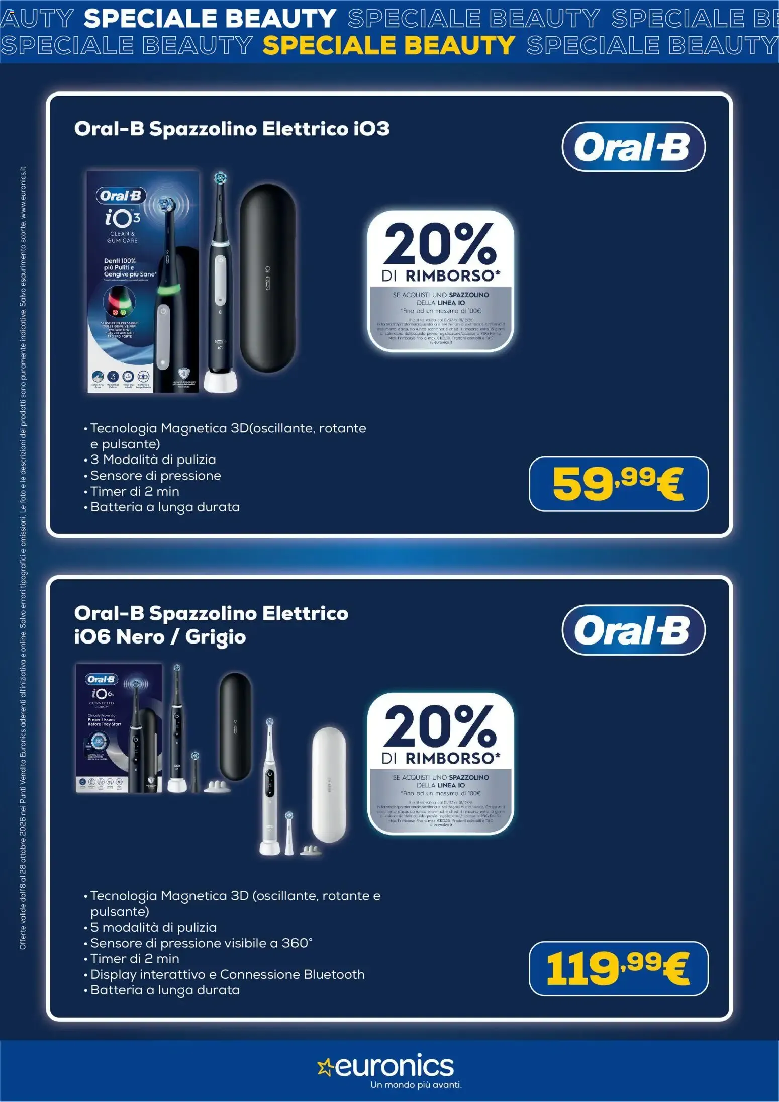 Euronics TECH Speciale Beauty da 8 ottobre a 28 ottobre di 2026 - Pagina del volantino 11