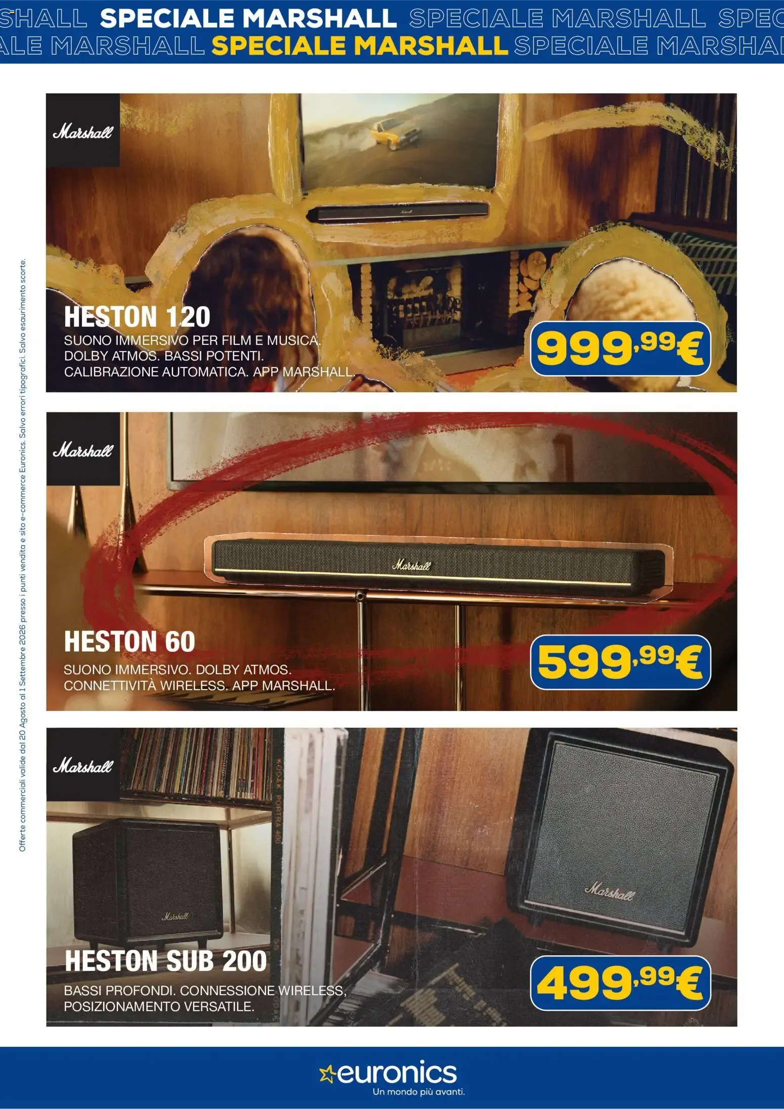 Nuovo Euronics volantino Marshall dal 20/08/2026 > offerte anteprima 🛍️ da 20 agosto a 1 settembre di 2026 - Pagina del volantino 6