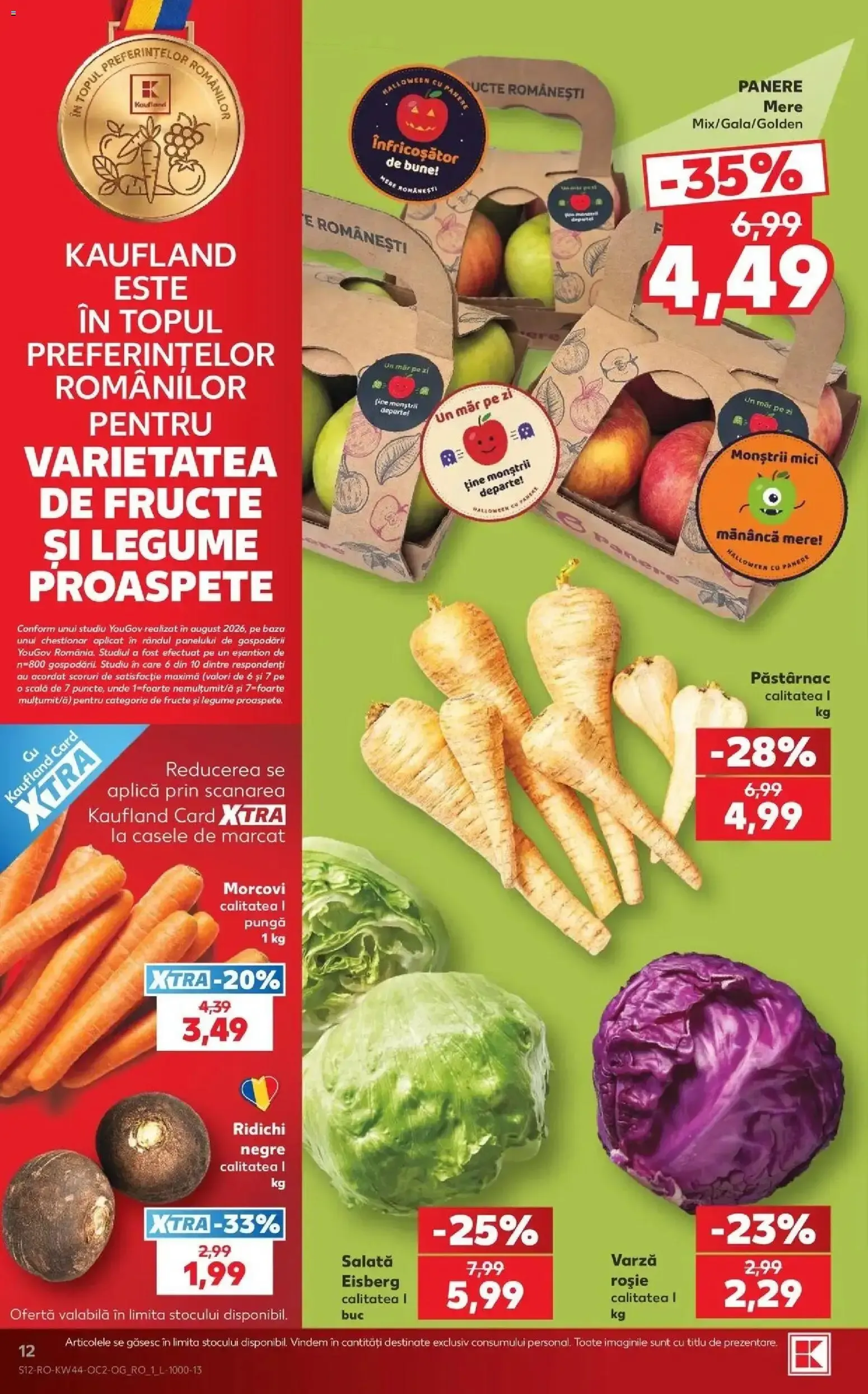 Catalog Kaufland Otopeni: Nuevo local abre el 29.10.2026 de la 29 octombrie până la 3 noiembrie 2026 - Revista Pagina 12