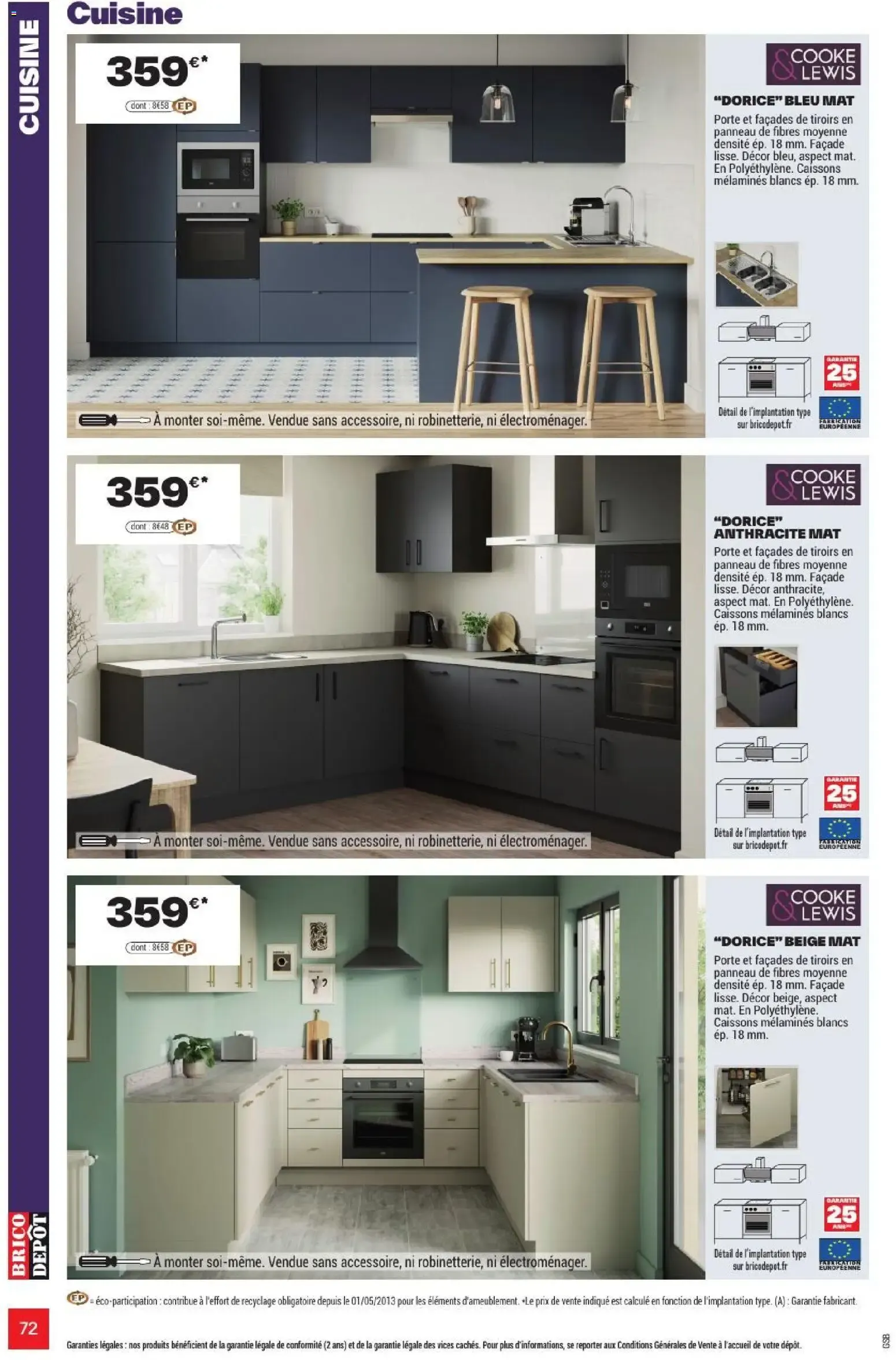 L'OFFICIEL DU BRICOLAGE - Automne du 17 septembre au 1 octobre 2026 - Catalogue page 72