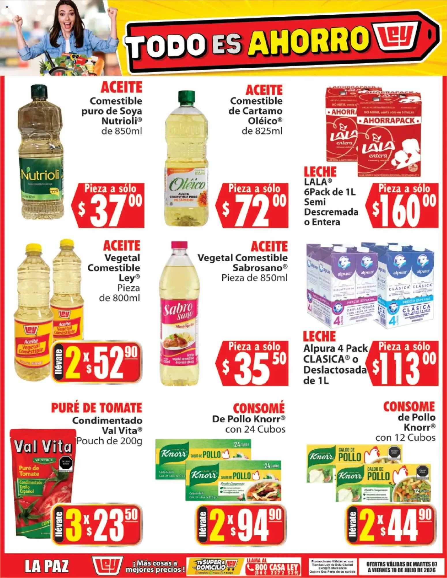 Catálogo de Folleto CASA LEY ofertas de hoy - 07/07/2026 7 de julio al 10 de julio 2026 - Pagina 1