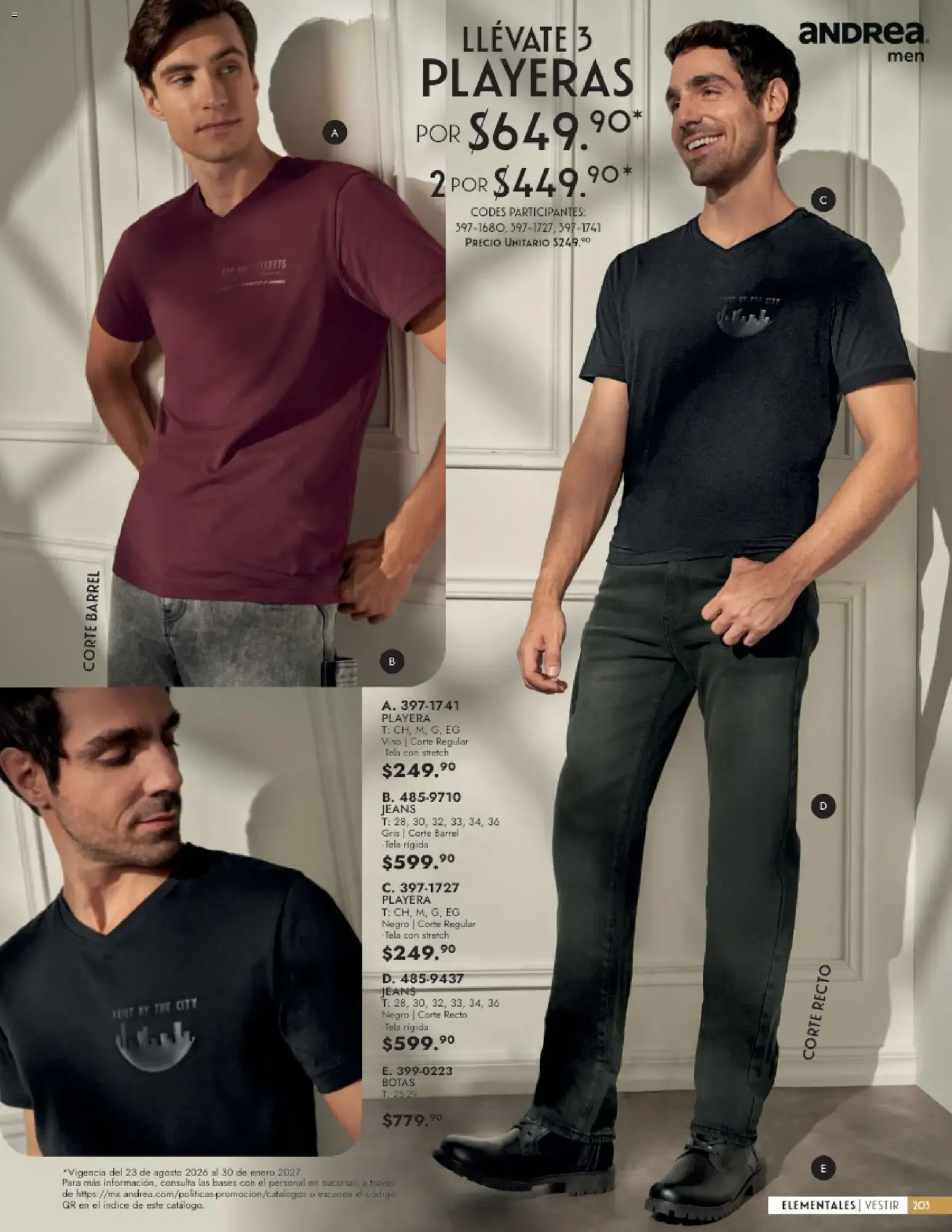 Catálogo de ANDREA men Otoño - Invierno 2026 23 de agosto al 30 de enero 2027 - Pagina 45