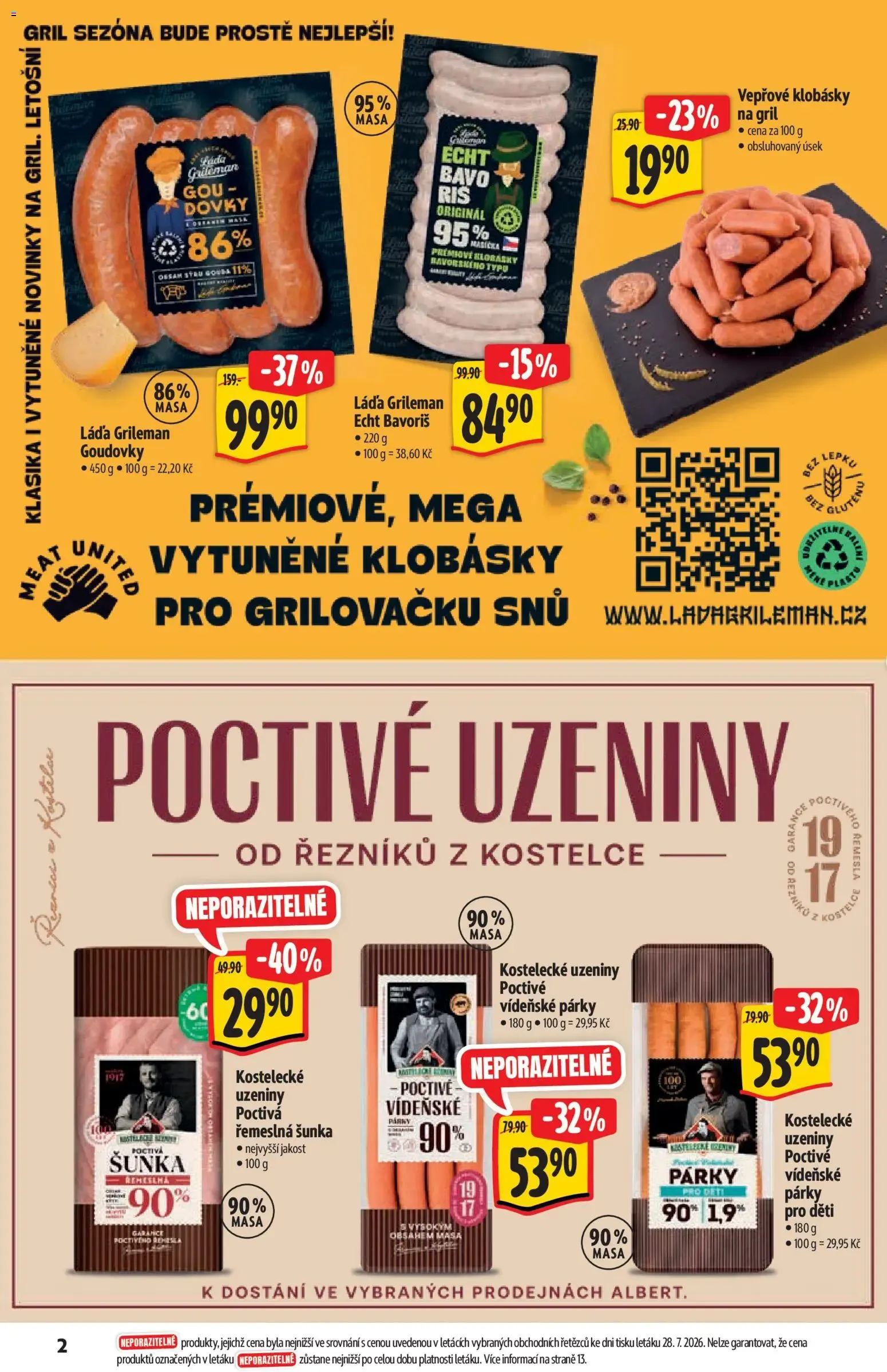 Albert katalog - Supermarket od 05.08.2026 - Akční leták - 5. srpna 18. srpna 2026 - Page 2