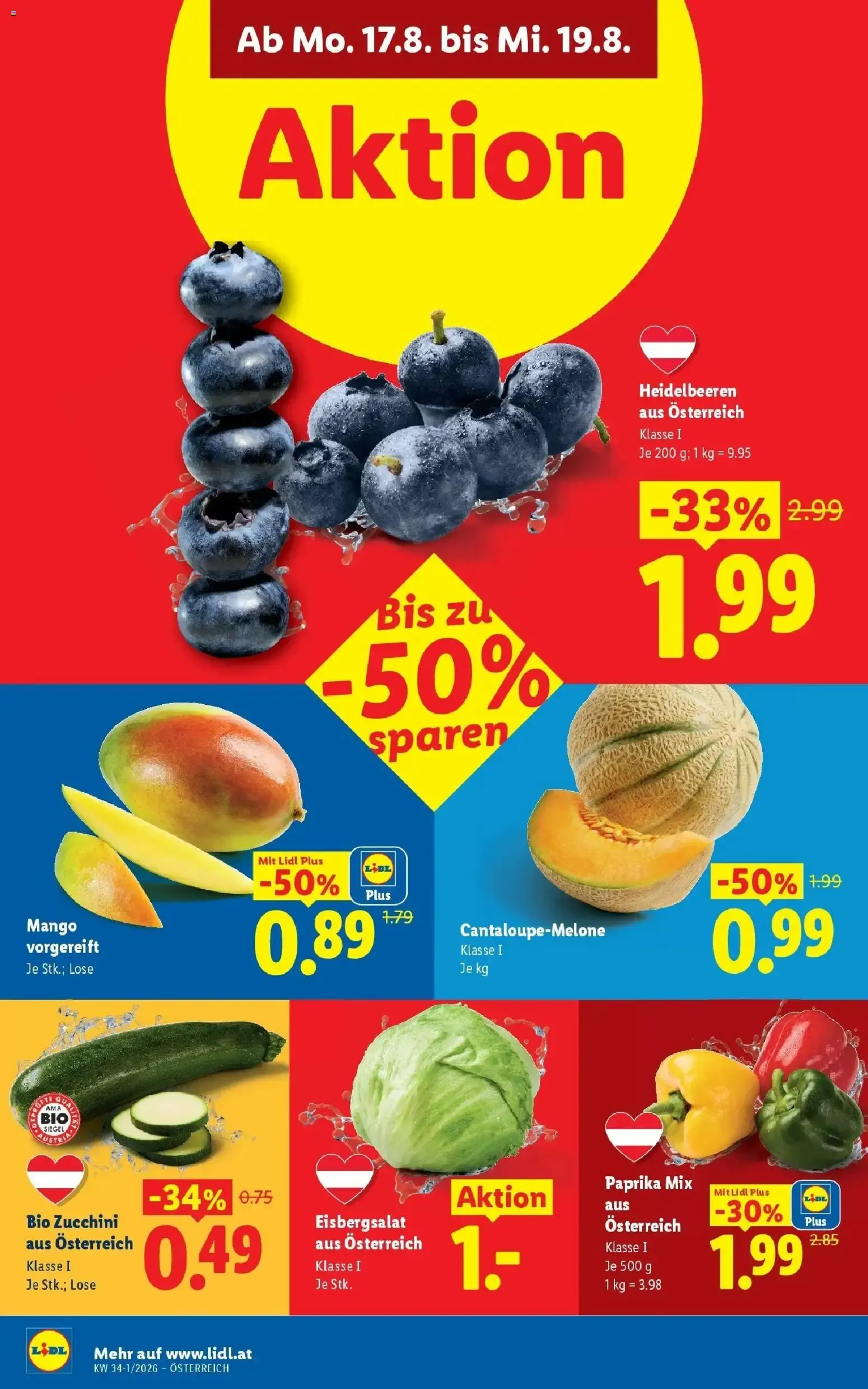 Lidl Plus Österreichs günstigste Preise von 13. August bis 14. August 2026 - Flugblätt seite  39