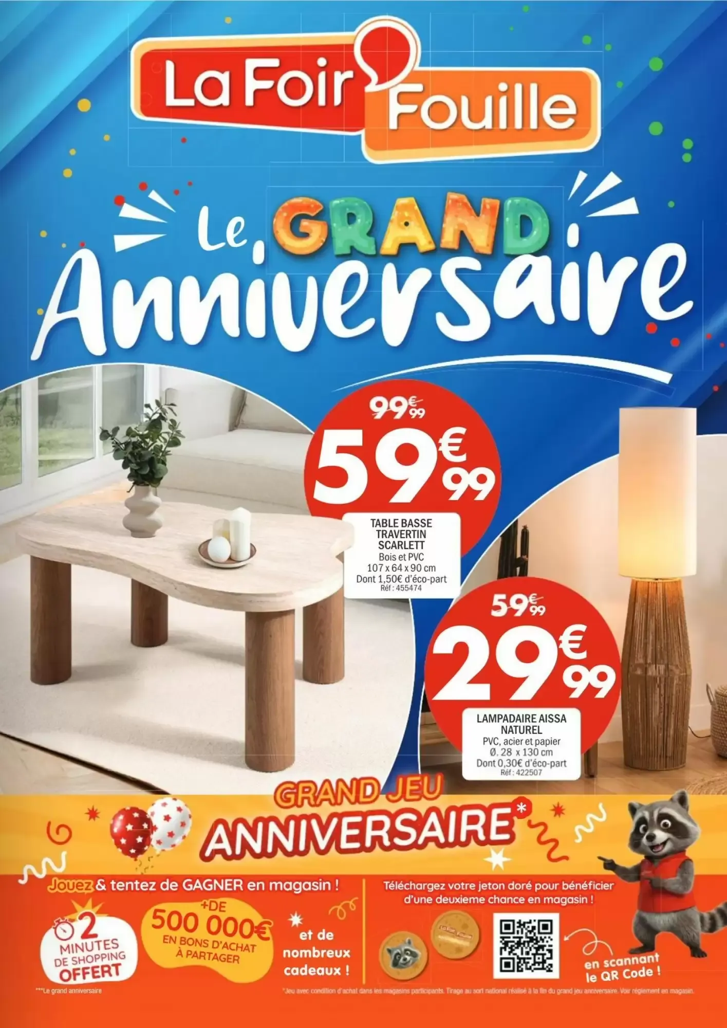 La Foir'Fouille - Le Grand Anniversaire du 3 septembre au 13 septembre 2026 - Catalogue page 1