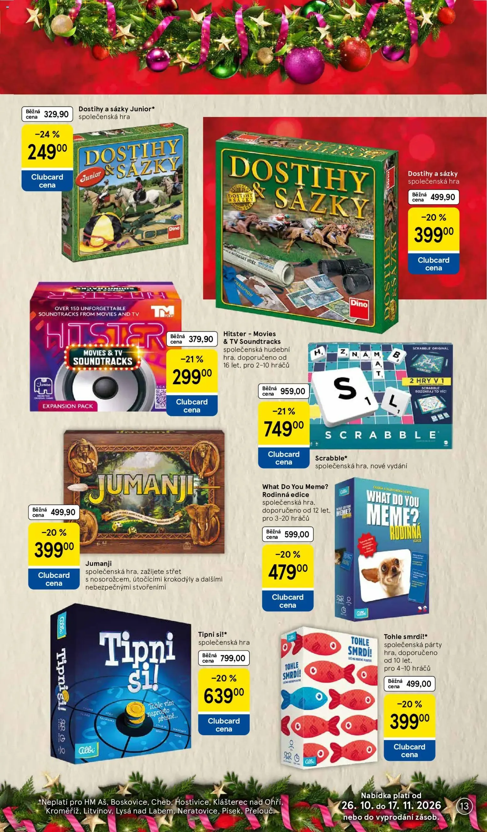 TESCO Vánoční katalog hraček - 26. října 17. listopadu 2026 - Page 13