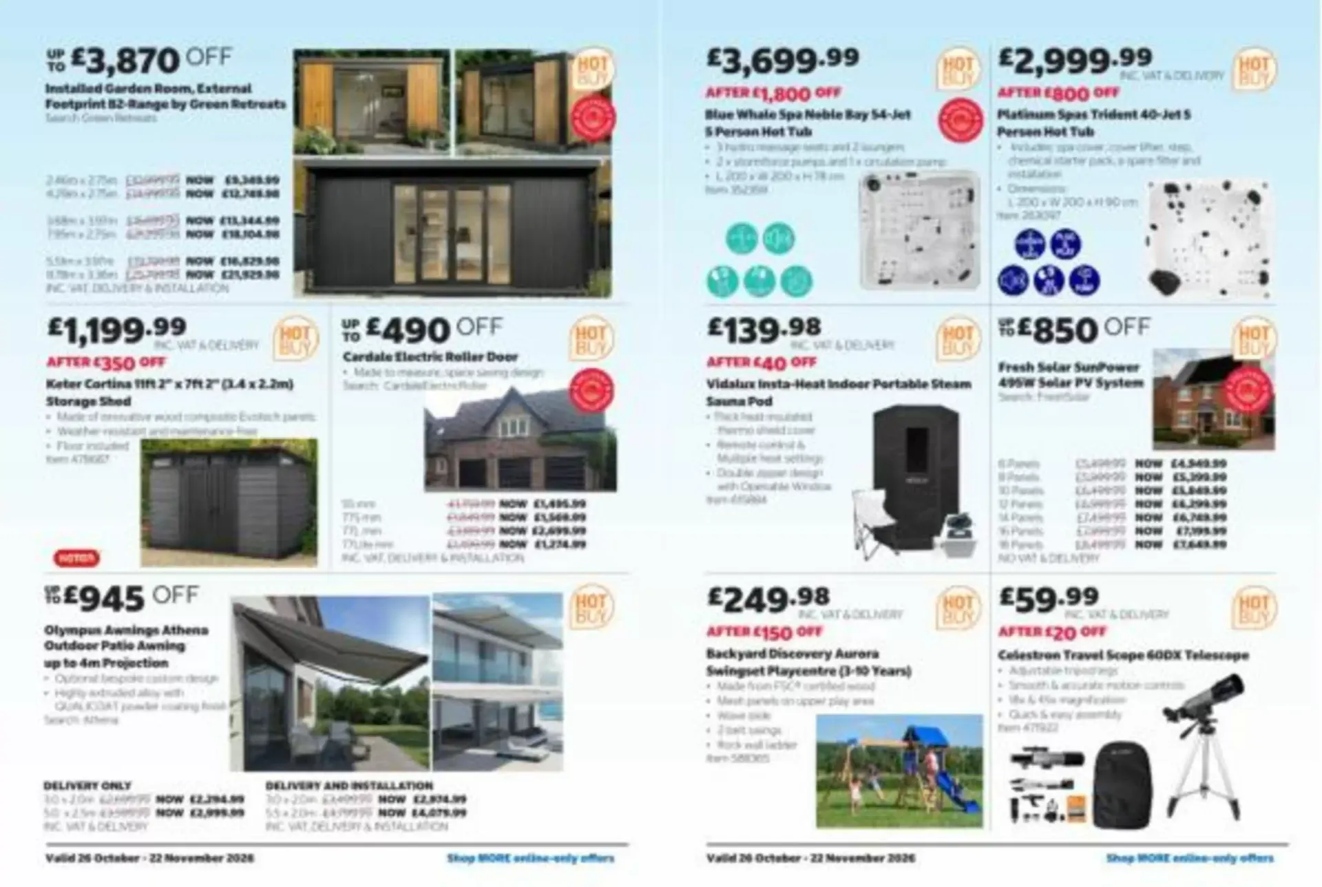 Costco leaflet from 26 October to 22 November 2026 - Catalogue Page 21