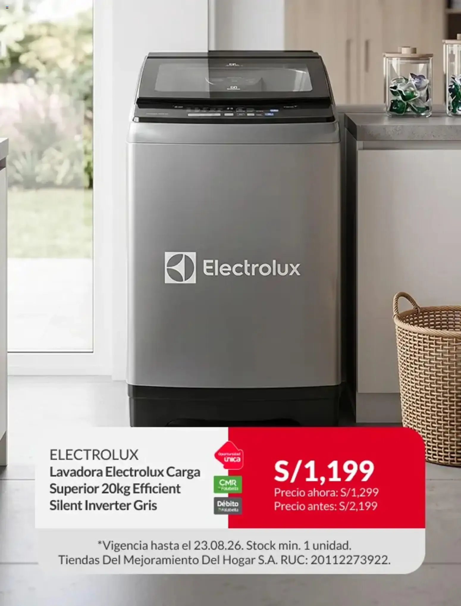 Catalogo de Electroferia: Combo Electrolux Encimera 4H + Campana 60cm Negro 17 de agosto al 23 de agosto 2026 - Pag 2