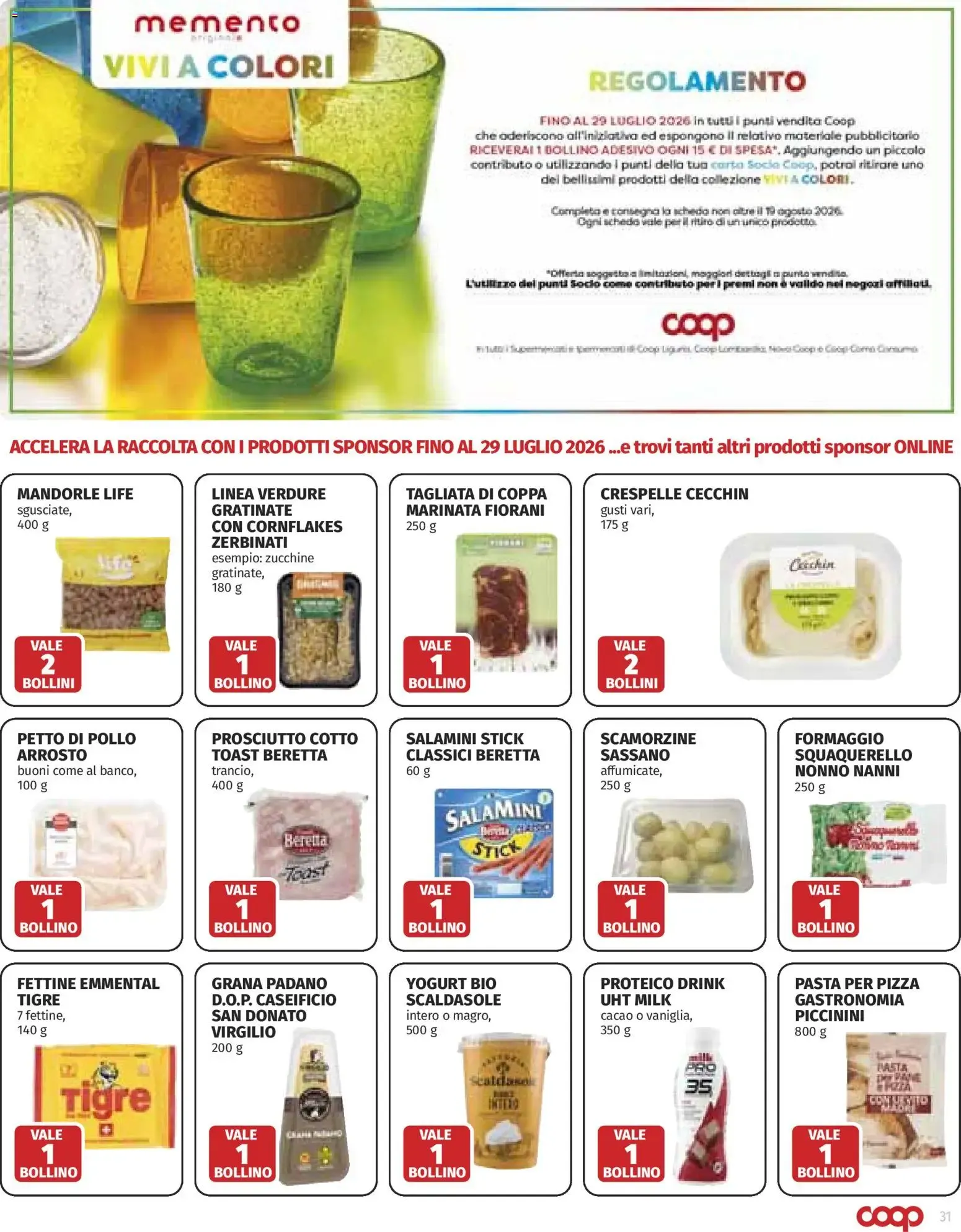 Volantino COOP Anteprima dal 23/07/2026 > NUOVO Promozioni da 23 luglio a 5 agosto di 2026 - Pagina del volantino 31