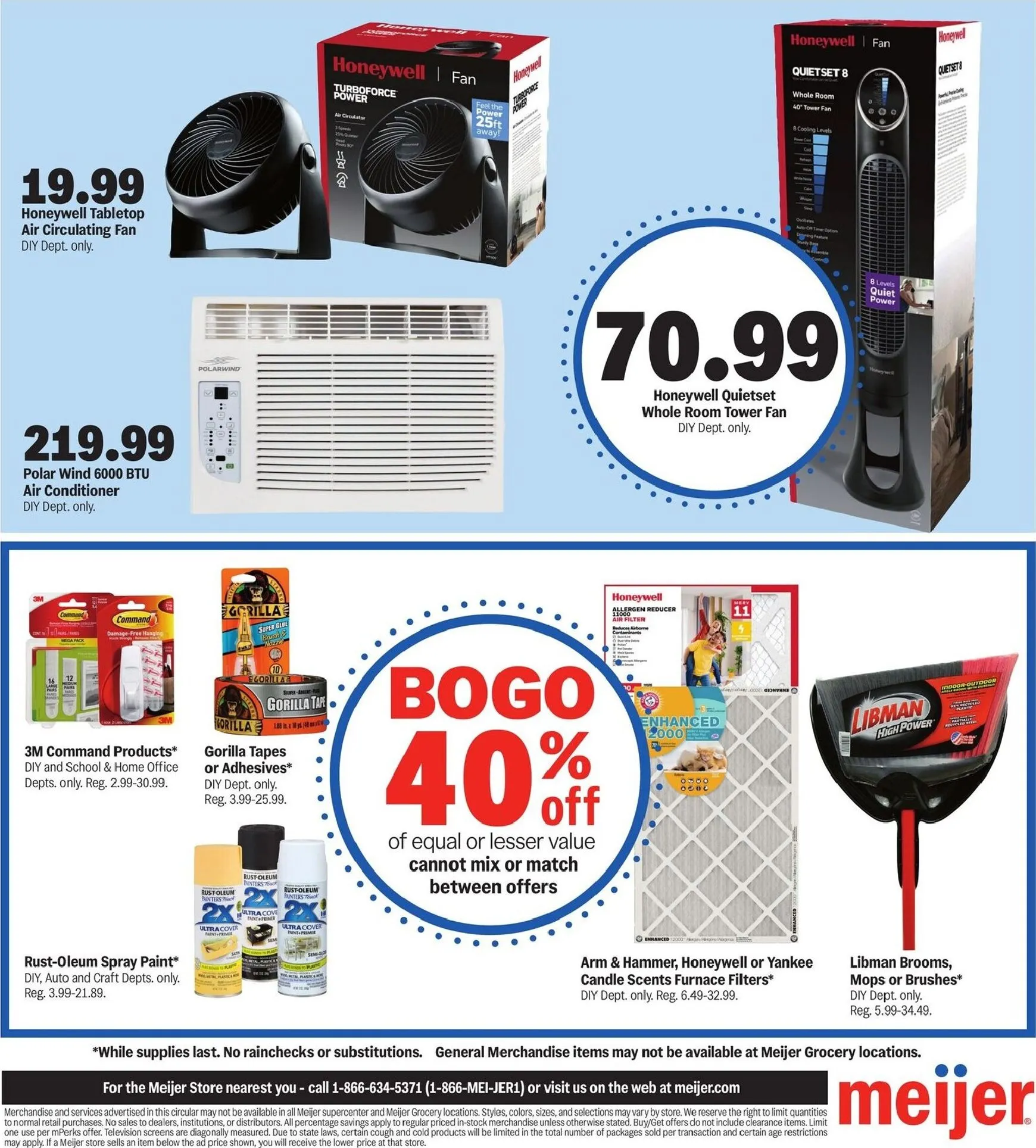 Weekly promotion Current Meijer - College Vibes leaflet valid from Wednesday 08/05/2026 to Tuesday 08/11/2026 spanning from August 5 to August 11 2026 - Page 9 for Catalogue 365