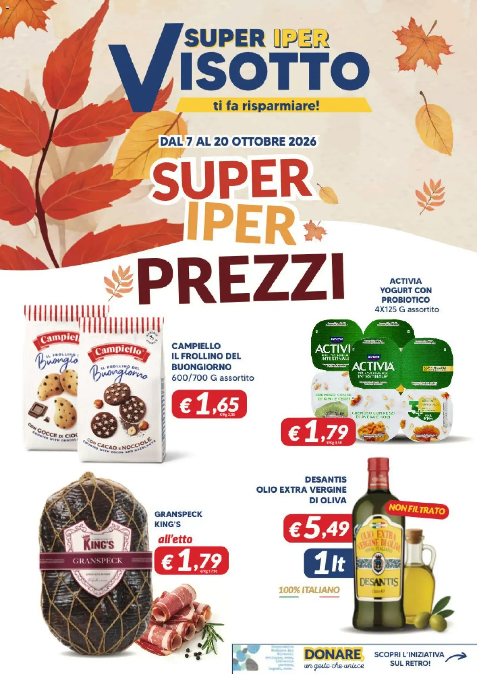 Visotto volantino dal 07/10/2026 - online Offerte da 7 ottobre a 20 ottobre di 2026 - Pagina del volantino 1
