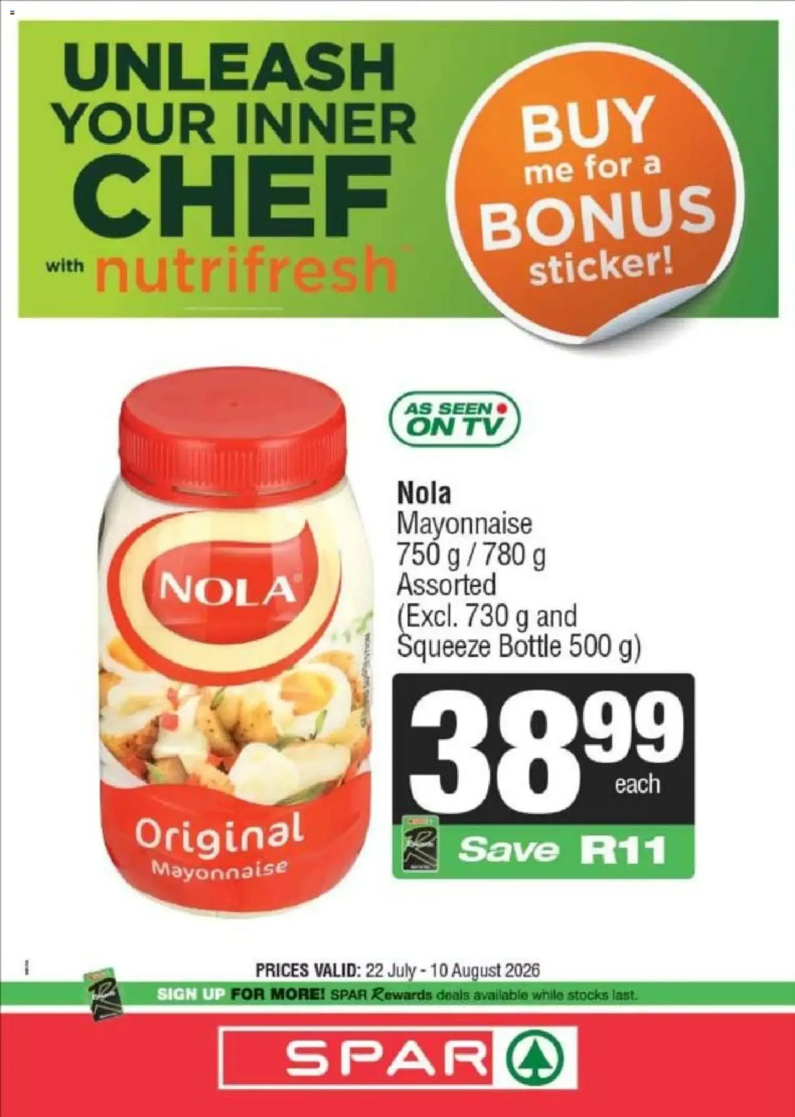 Spar Specials (22/07/2026 - 10/08/2026) Online from 22 July to 10 August 2026 - Catalogue Page 5