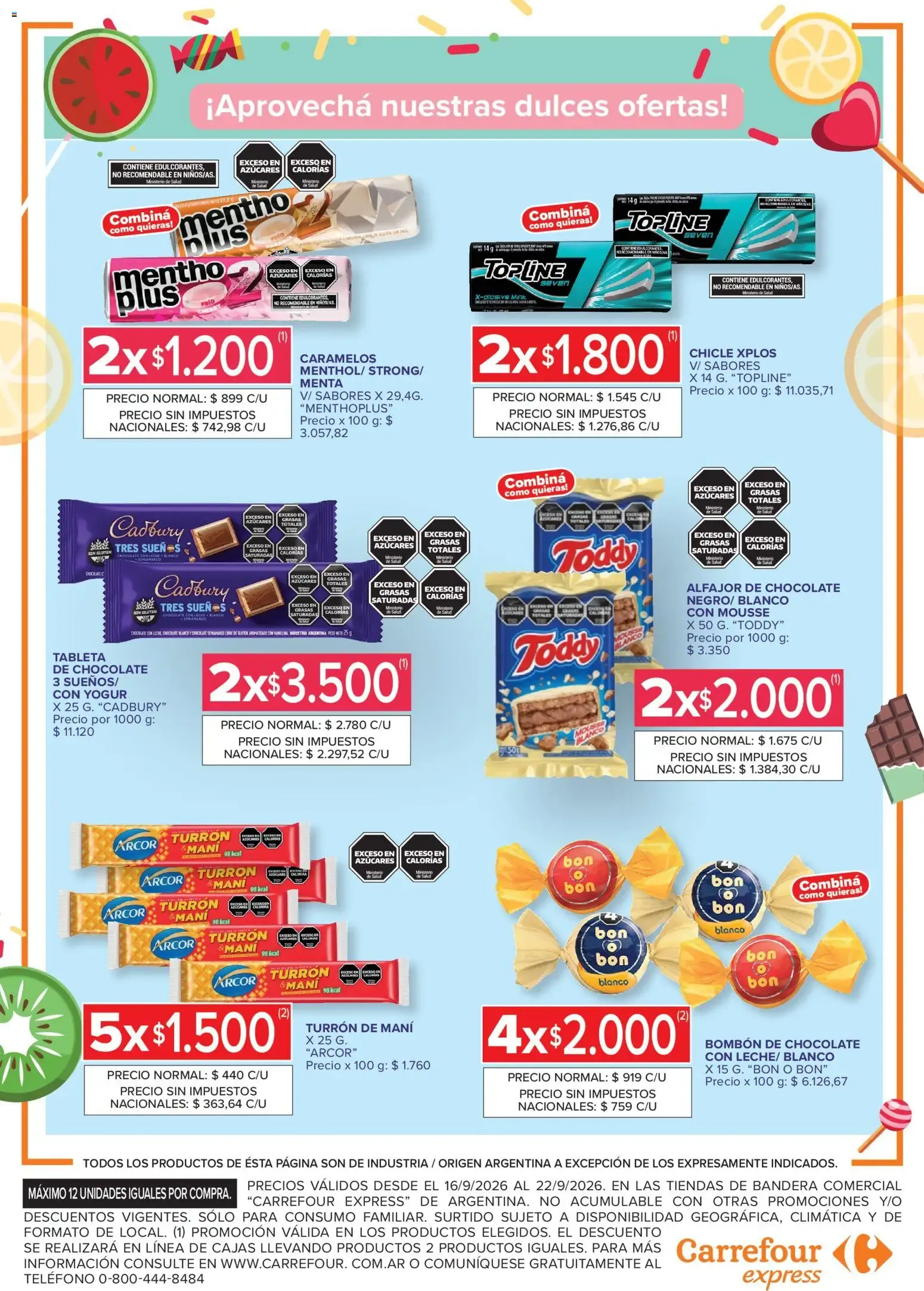 Ofertas de Carrefour Express catálogo del 16/09/2026 - 22/09/2026 16 de septiembre al 22 de septiembre 2026 - Página 5 del catálogo