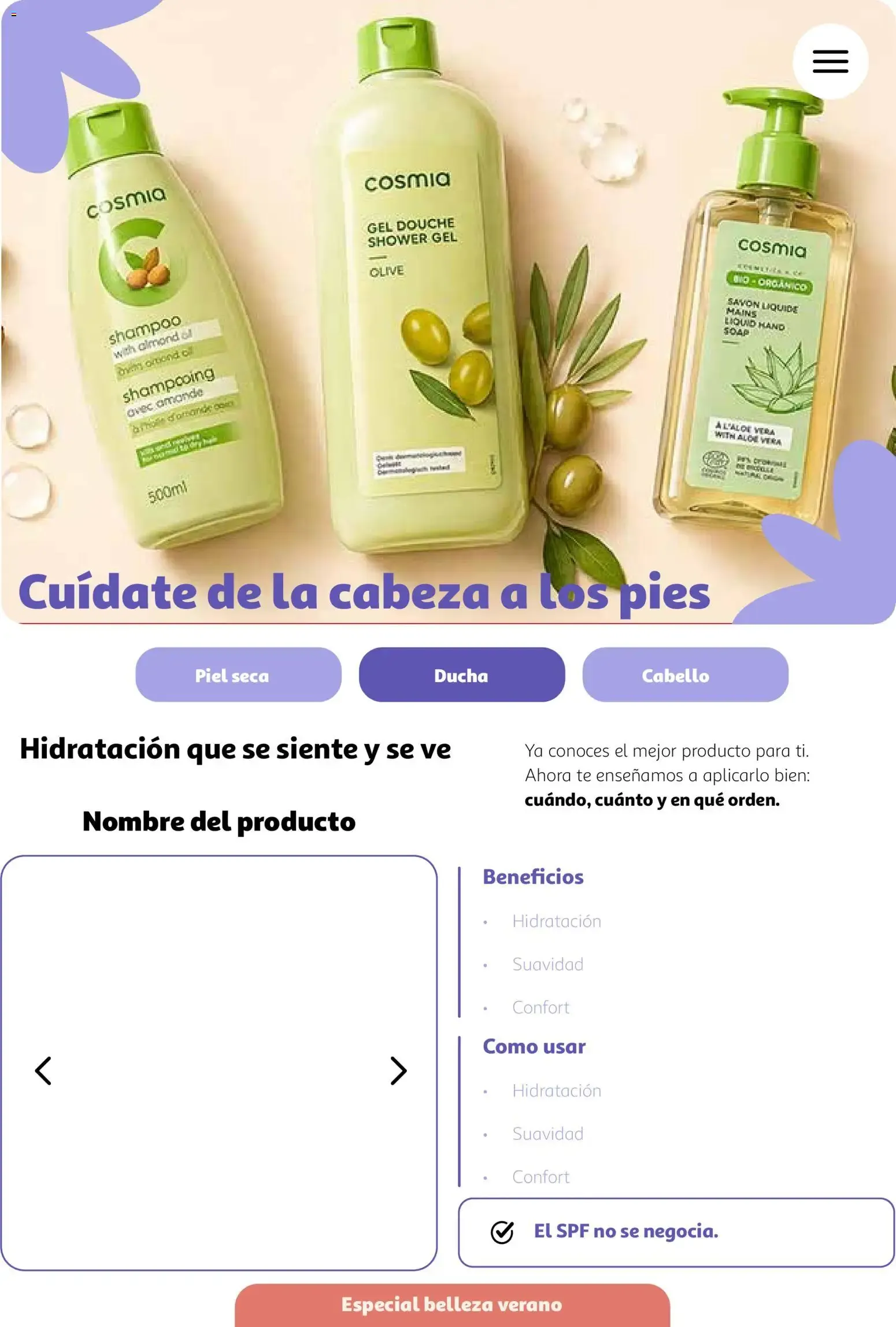 Catálogo de Alcampo folleto digital: Aquí se viene a Brillar con Cosmia 5 de mayo al 31 de agosto 2026 - Página 12
