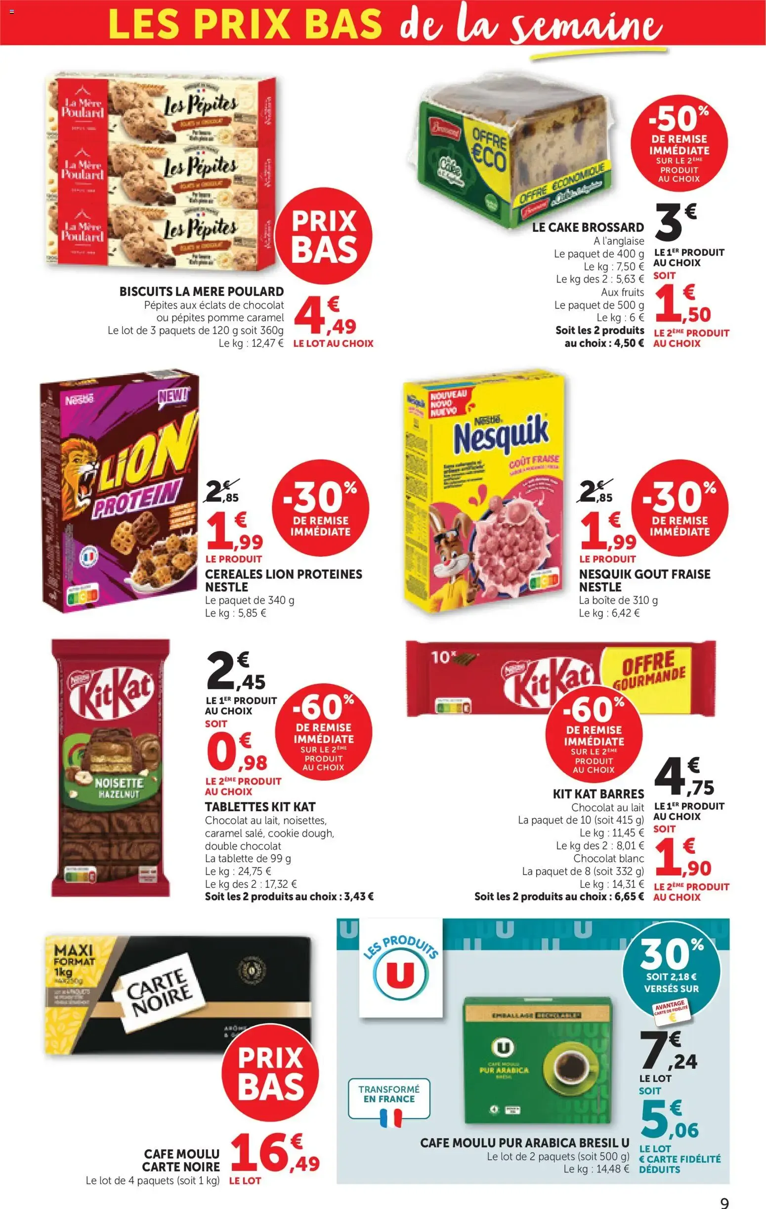 bi1 Catalogue supermarché à partir du 30/06/2026 - promo en ligne du 30 juin au 12 juillet 2026 - Catalogue page 9