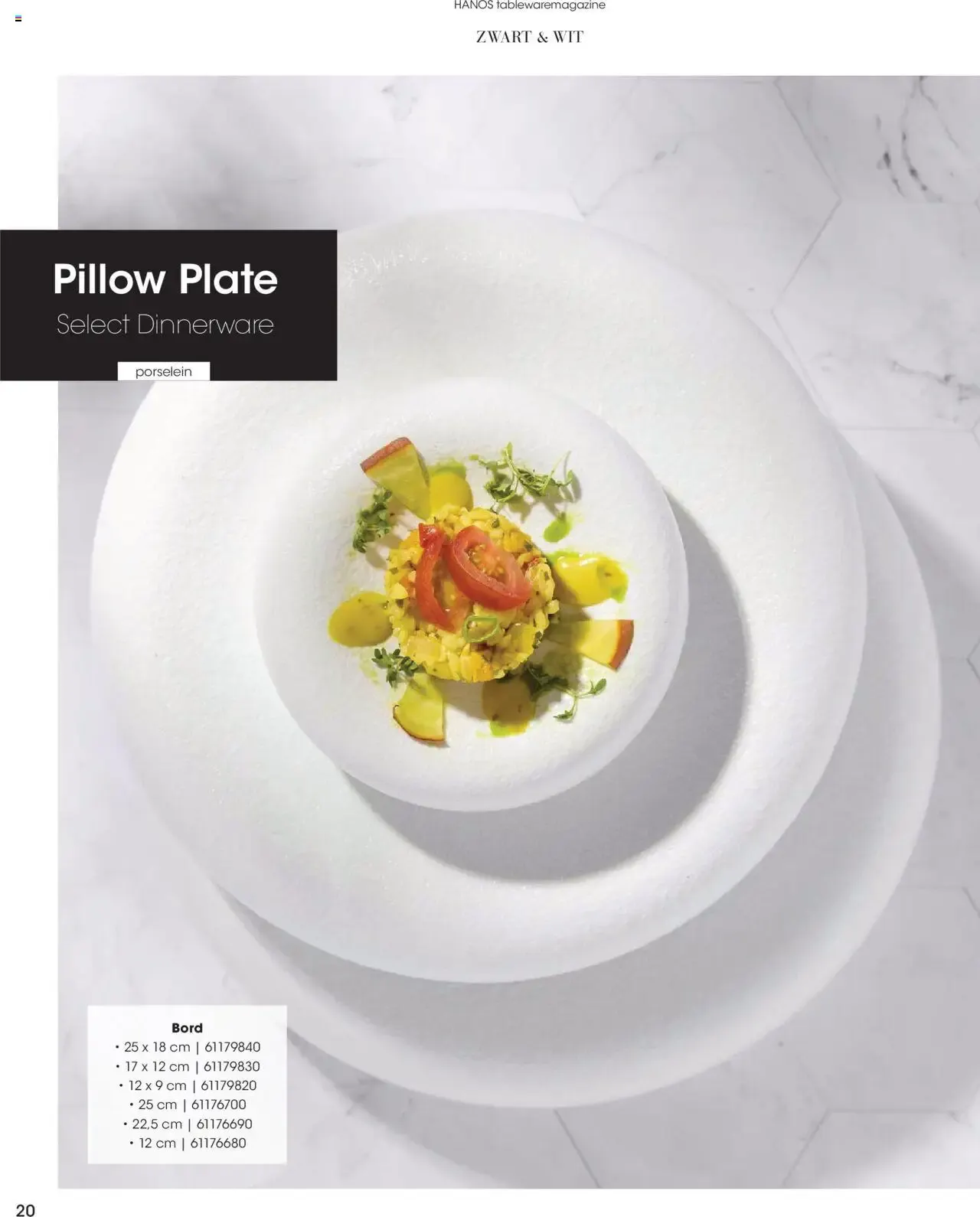 Hét TABLEWARE magazine voor de horeca van 1 september tot 31 december 2026 - Folder pagina 20