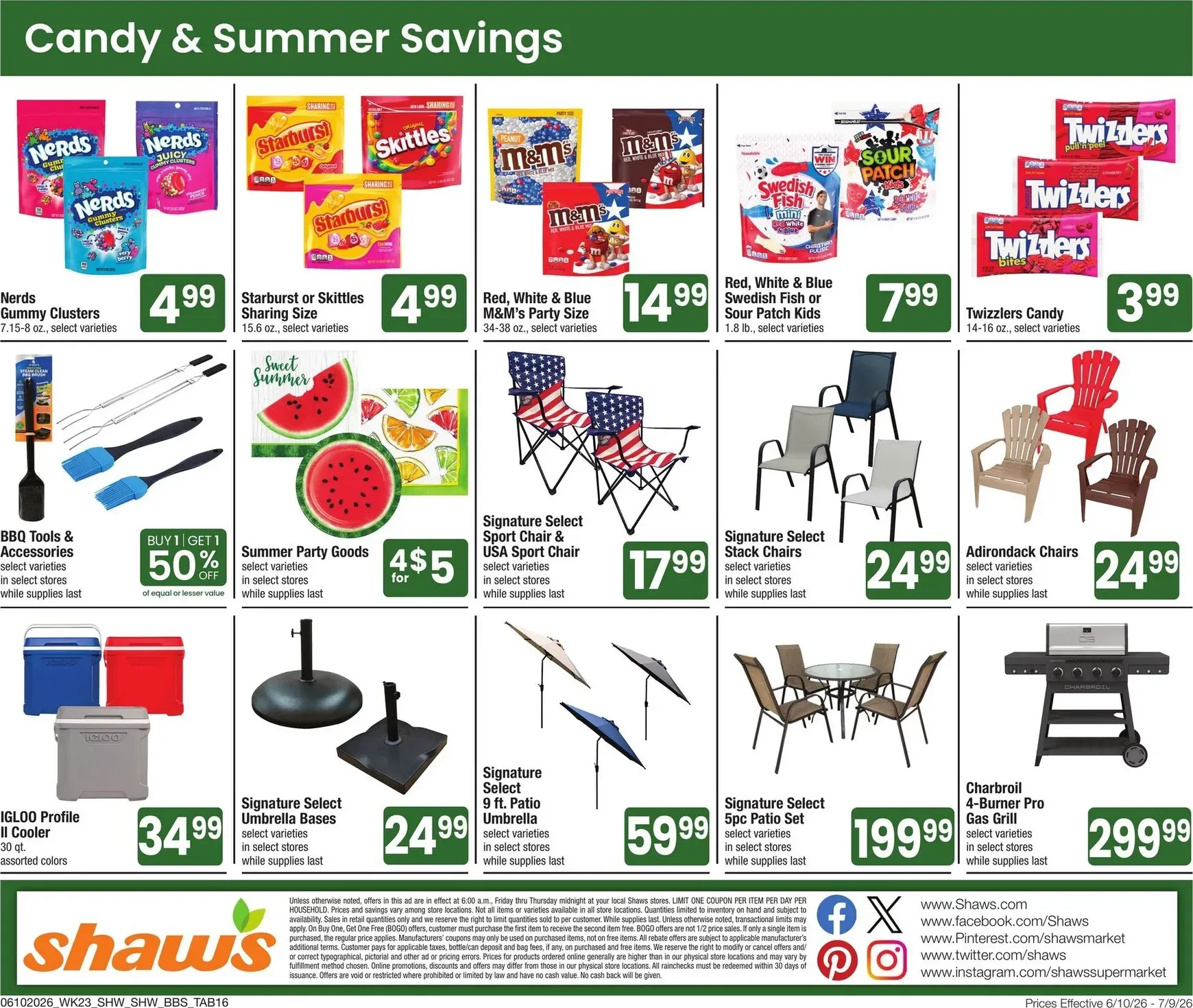 Weekly ad Current Shaw's - Big Book of Savings leaflet valid from Wednesday 06/10/2026 to Thursday 07/09/2026 from June 10 to July 9 2026 - Page 16