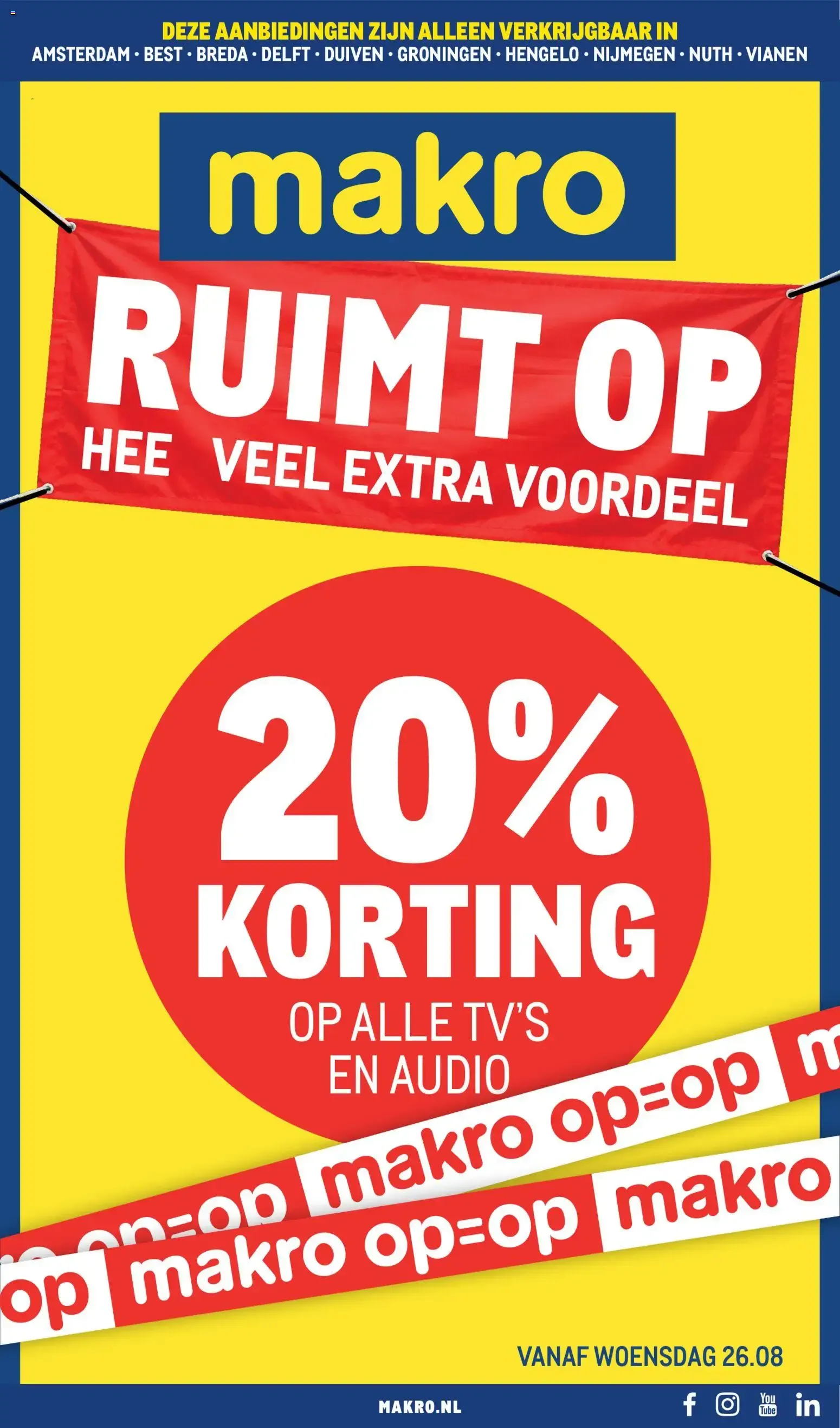 Makro folder vanaf 26-08-2026 || NIEUWE van 26 augustus tot 6 september 2026 - Folder pagina 29
