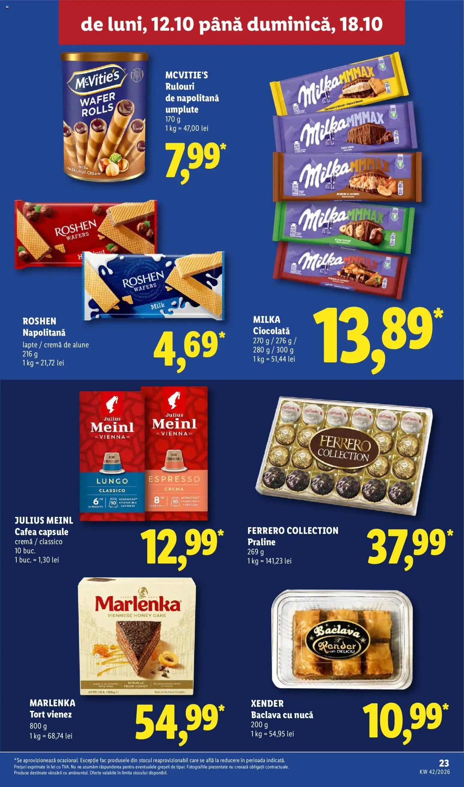 Catalog Catalog LIDL 12.10.2026 - Oferta și Revista online de la 12 octombrie până la 18 octombrie 2026 - Revista Pagina 23