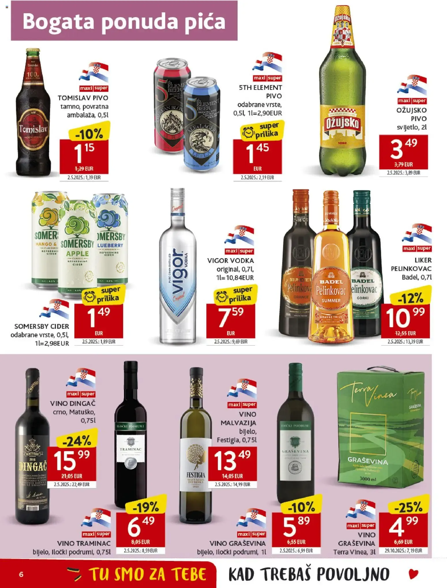 Katalog Konzum Katalog od 29. srpnja do 3. kolovoza 2026. - Pregled Stranica 6