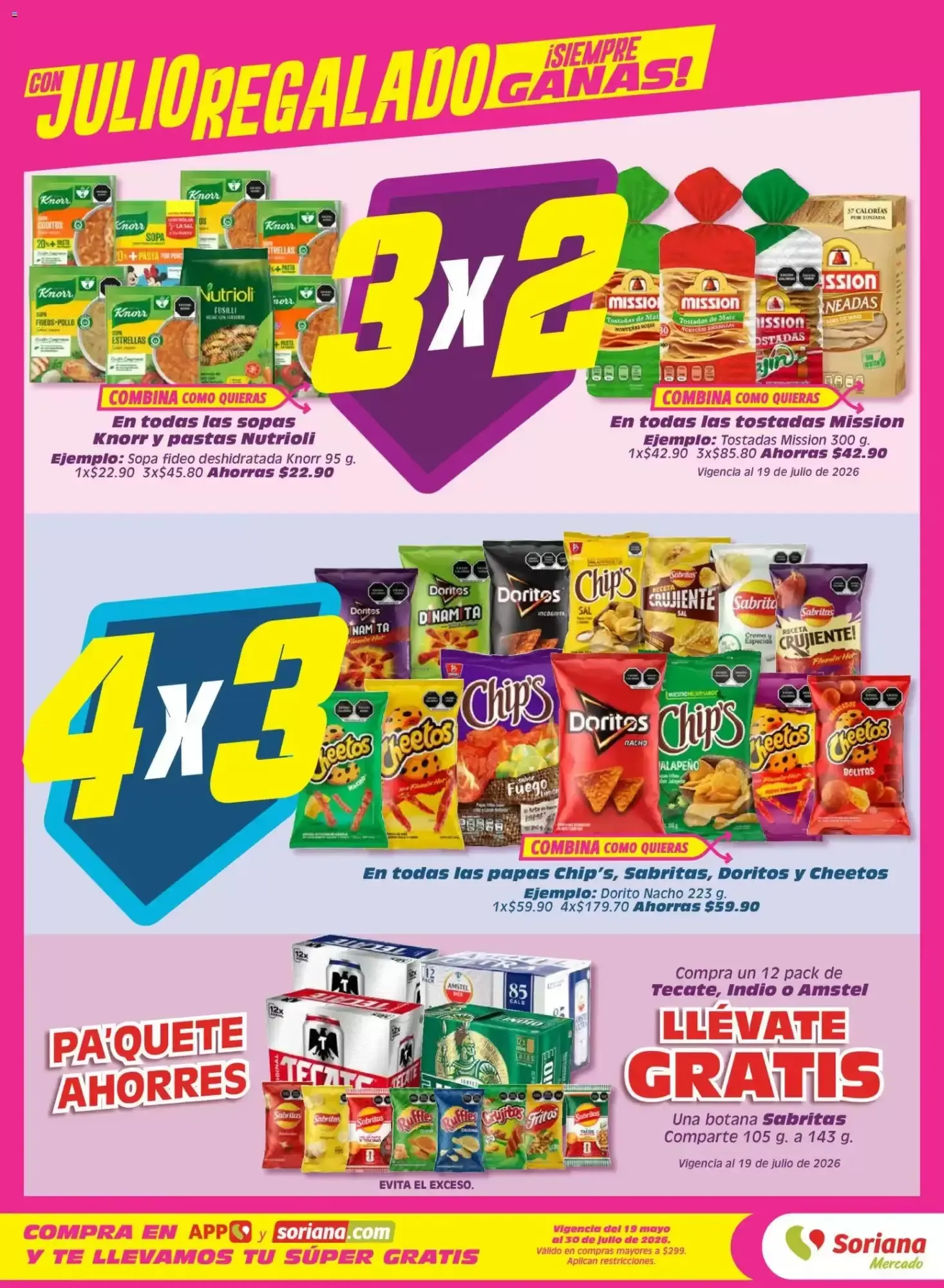 Catálogo de Folleto Soriana Mercado semana 29 17 de julio al 23 de julio 2026 - Pagina 2