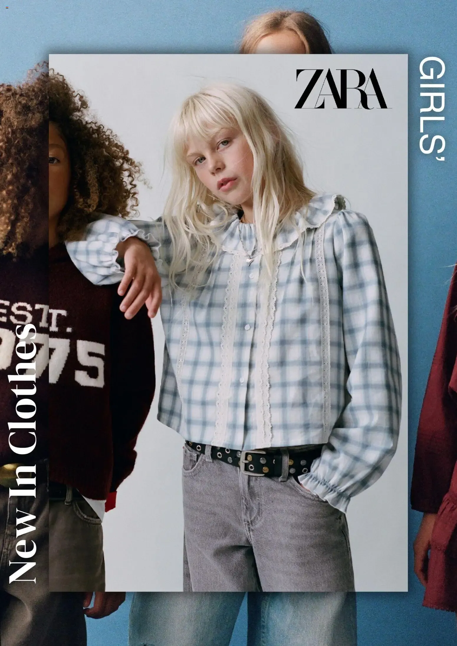 Folheto Zara New In Girls » de 01/10/2026 - 31/10/2026 de 1 de outubro até 31 de outubro 2026 - Pagina 1