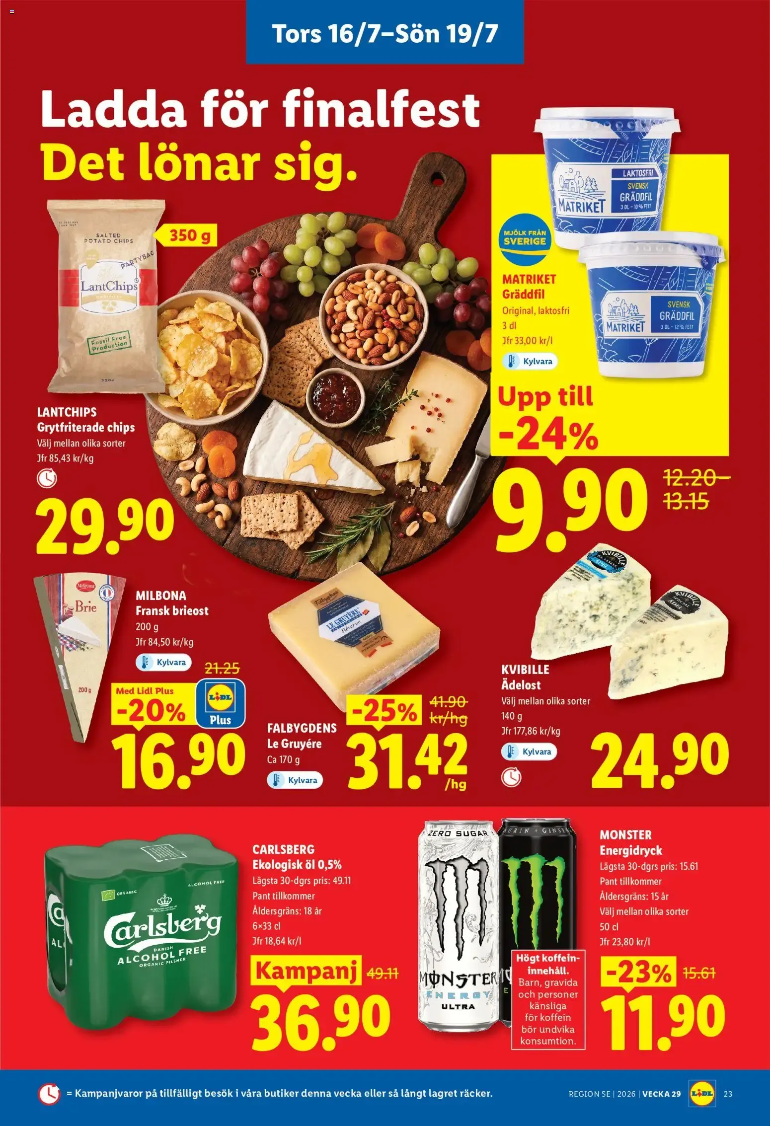 Lidl erbjudanden från 13/07/2026 - 19/07/2026 > Reklamblad nuvarande rabatter från 13 juli till 19 juli 2026 - Reklamblad sidor 28