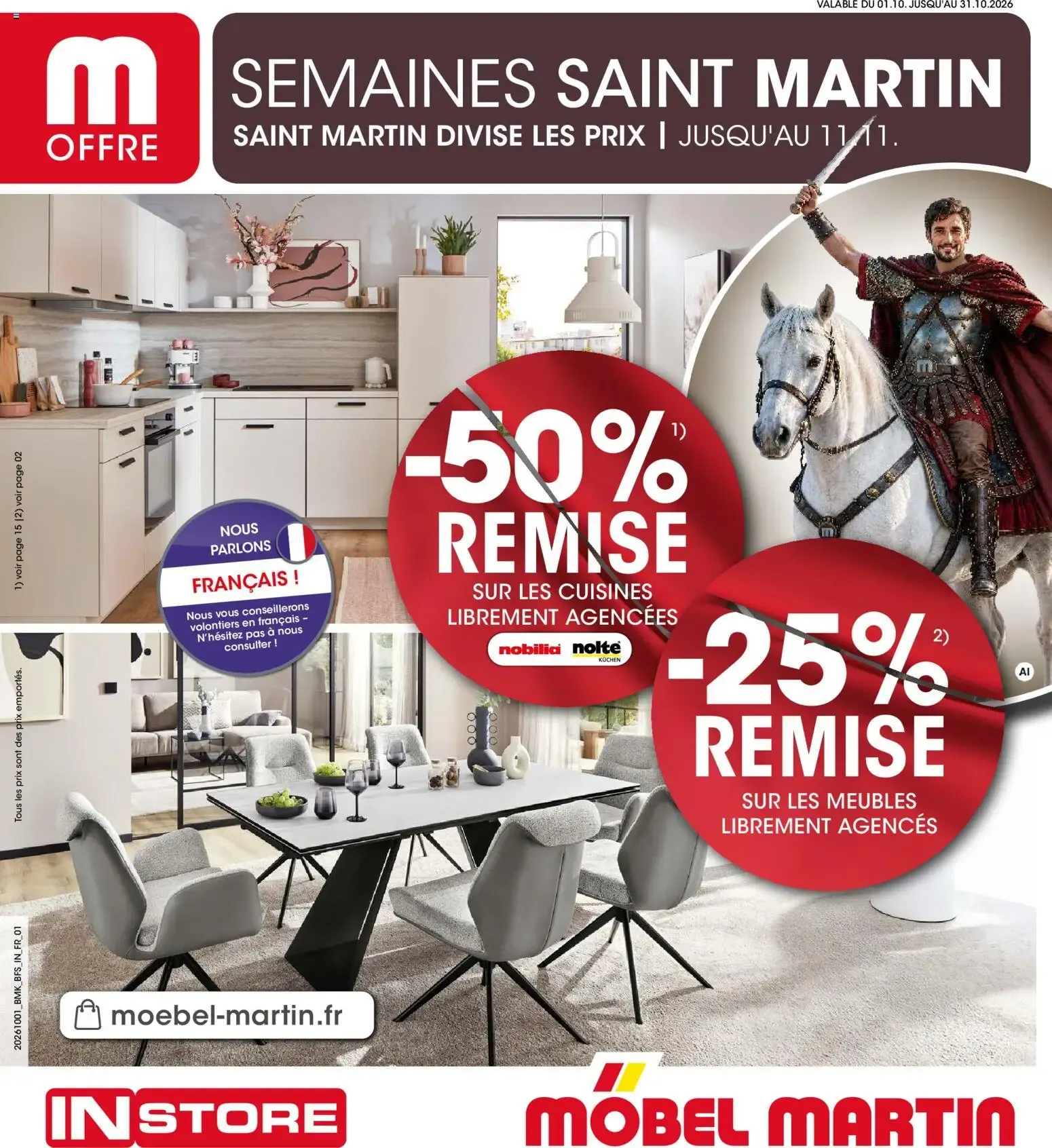 Semanas Saint Martin du 1 octobre au 11 novembre 2026 - Catalogue page 1