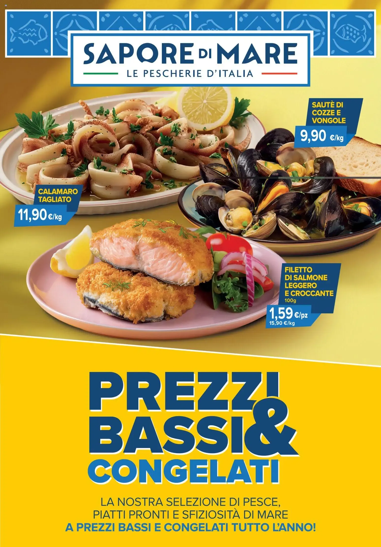 Nuovo Sapore di mare volantino Prezzi Bassi & Congelati dal 01/01/2026 > offerte anteprima 🛍️ da 1 gennaio a 30 giugno di 2026 - Pagina del volantino 1