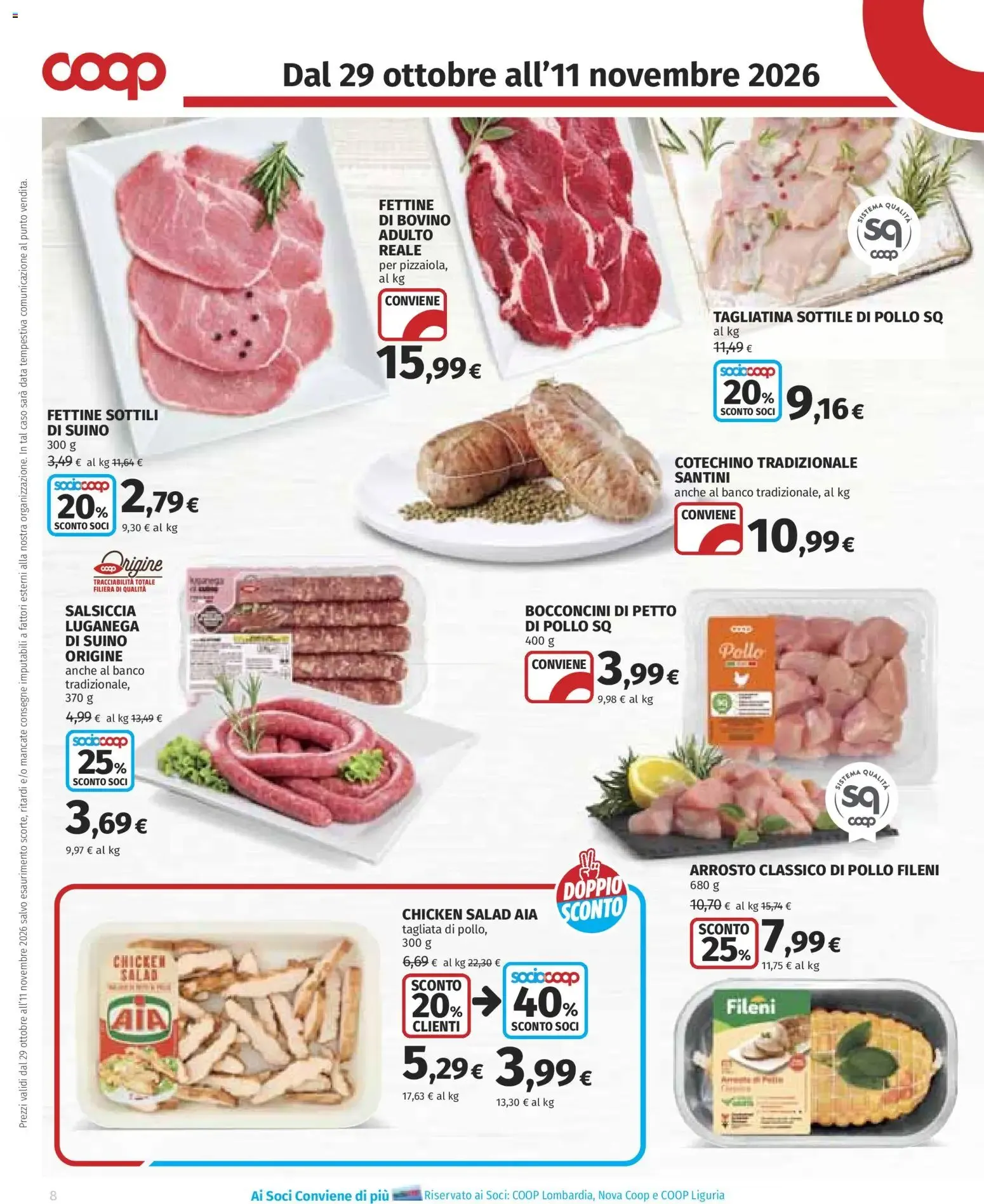 OFFERTE TOP Coop Superstore da 29 ottobre a 11 novembre di 2026 - Pagina del volantino 8