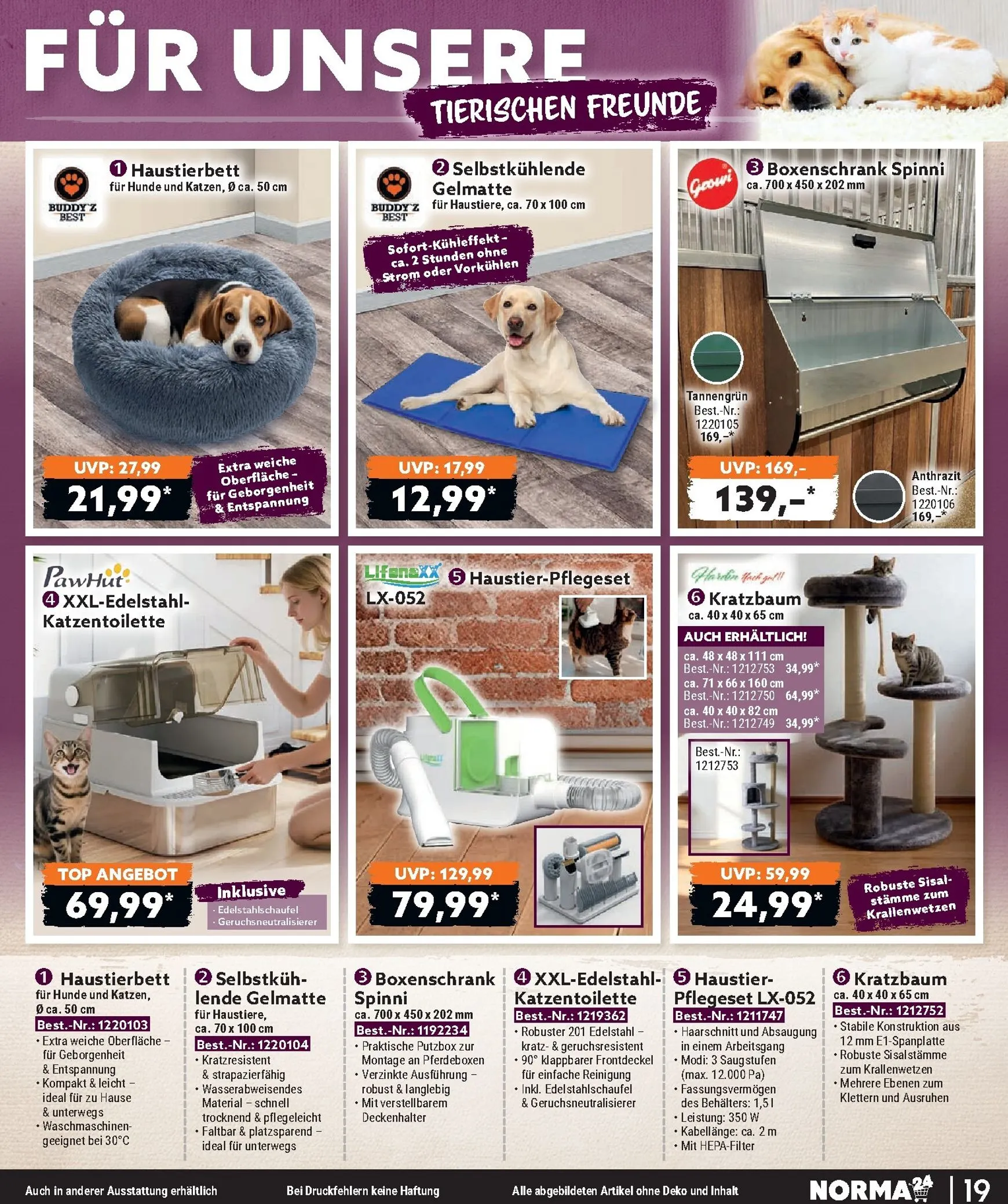 Norma - Bestellmagazin Prospekt – von Montag 01.06.2026 bis Dienstag 30.06.2026 von 1. Juni bis 30. Juni 2026 - Prospekt seite 19