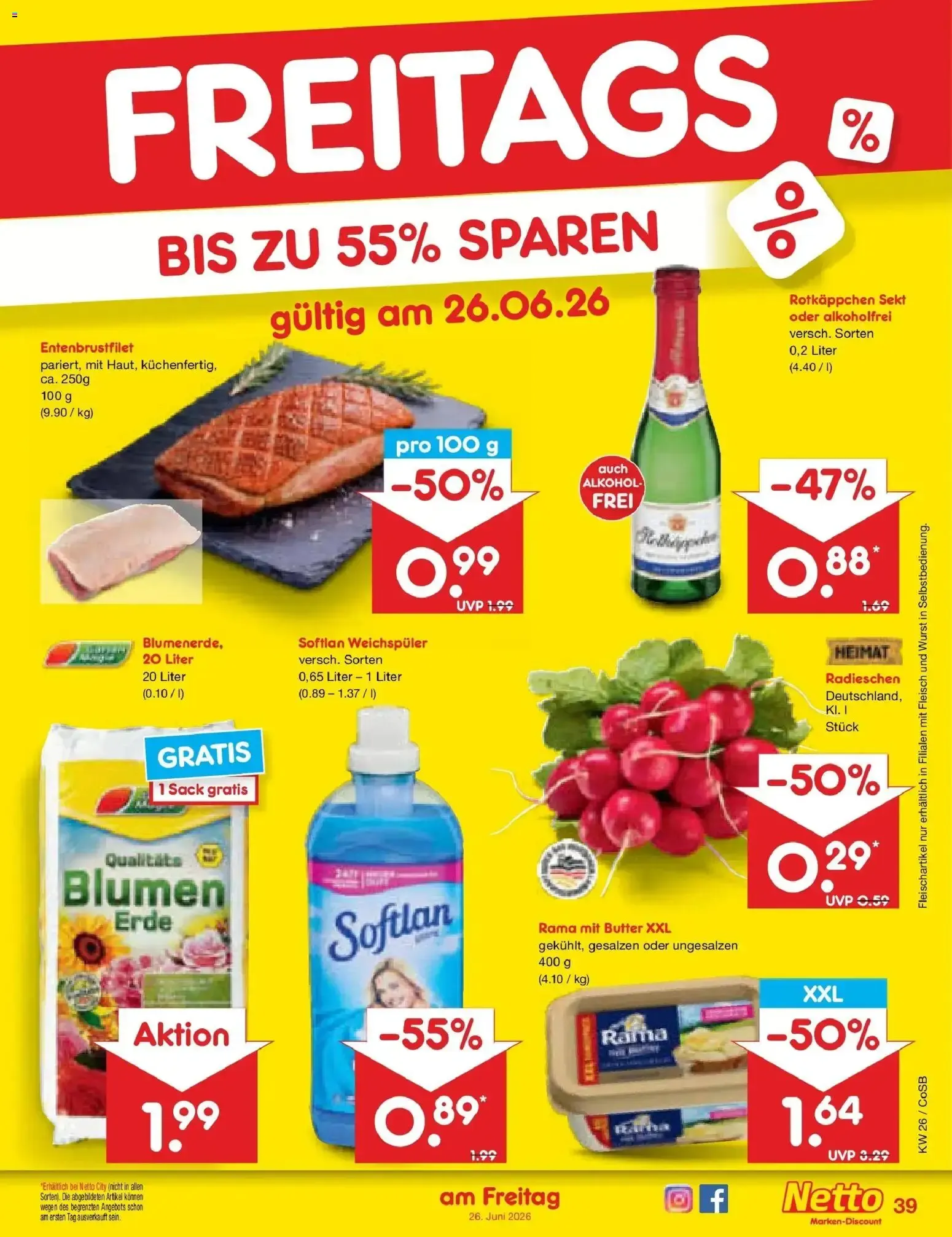 Netto Marken-Discount Prospekt Bitterfeld-Wolfen (ab 22.06.2026) » Angebote von 22. Juni bis 27. Juni 2026 - Prospekt seite 51
