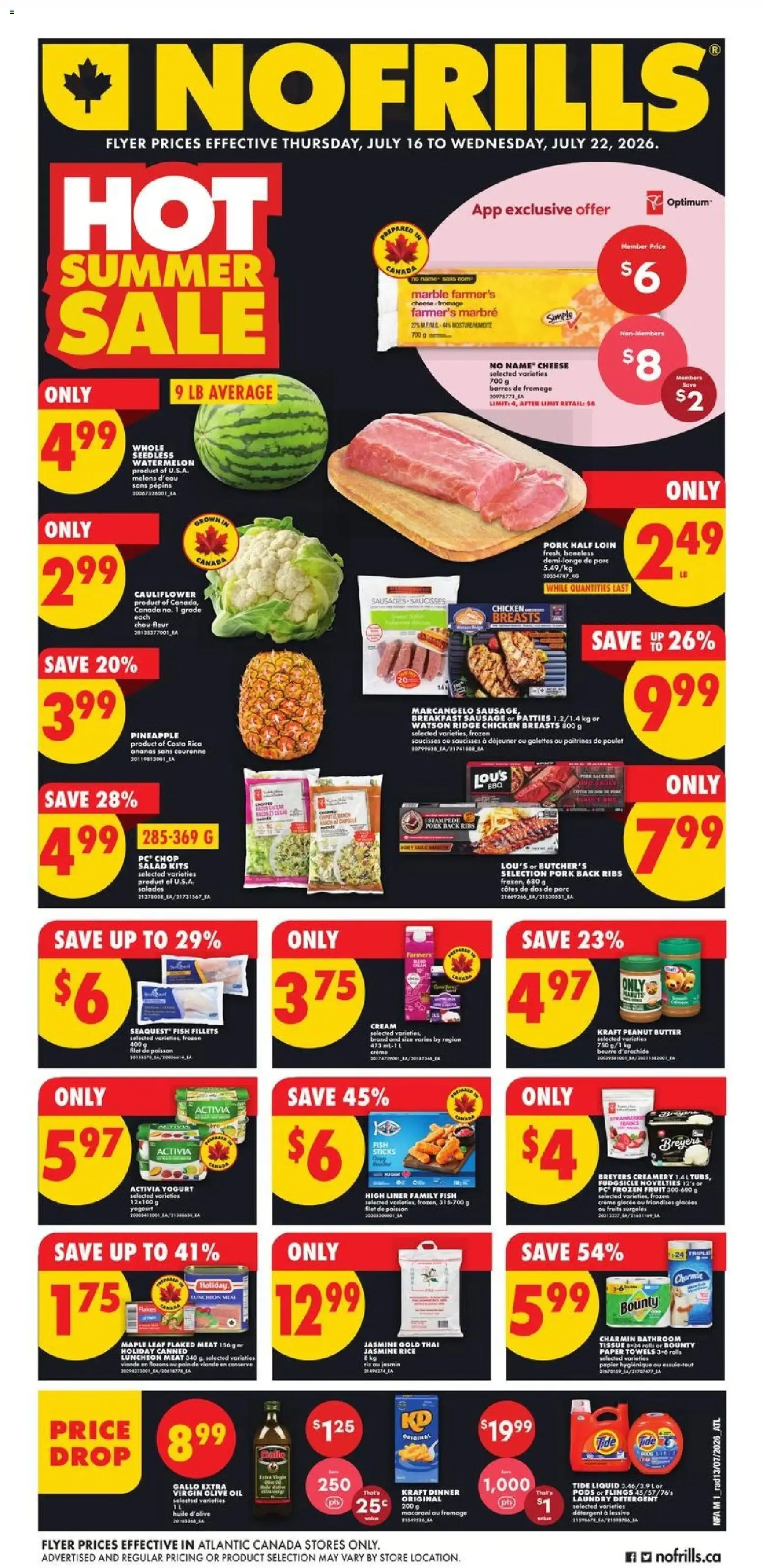 No Frills weekly flyer - NS from Jul 16, 2026 > weekly specials & deals